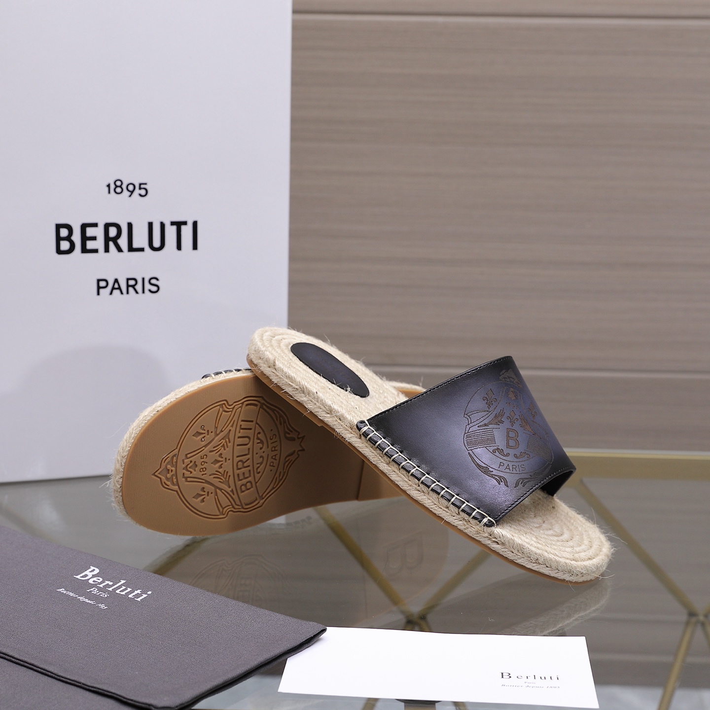 Berluti 벨루티 에지(Edge) Alessandro 알레산드로 슬리퍼 신발