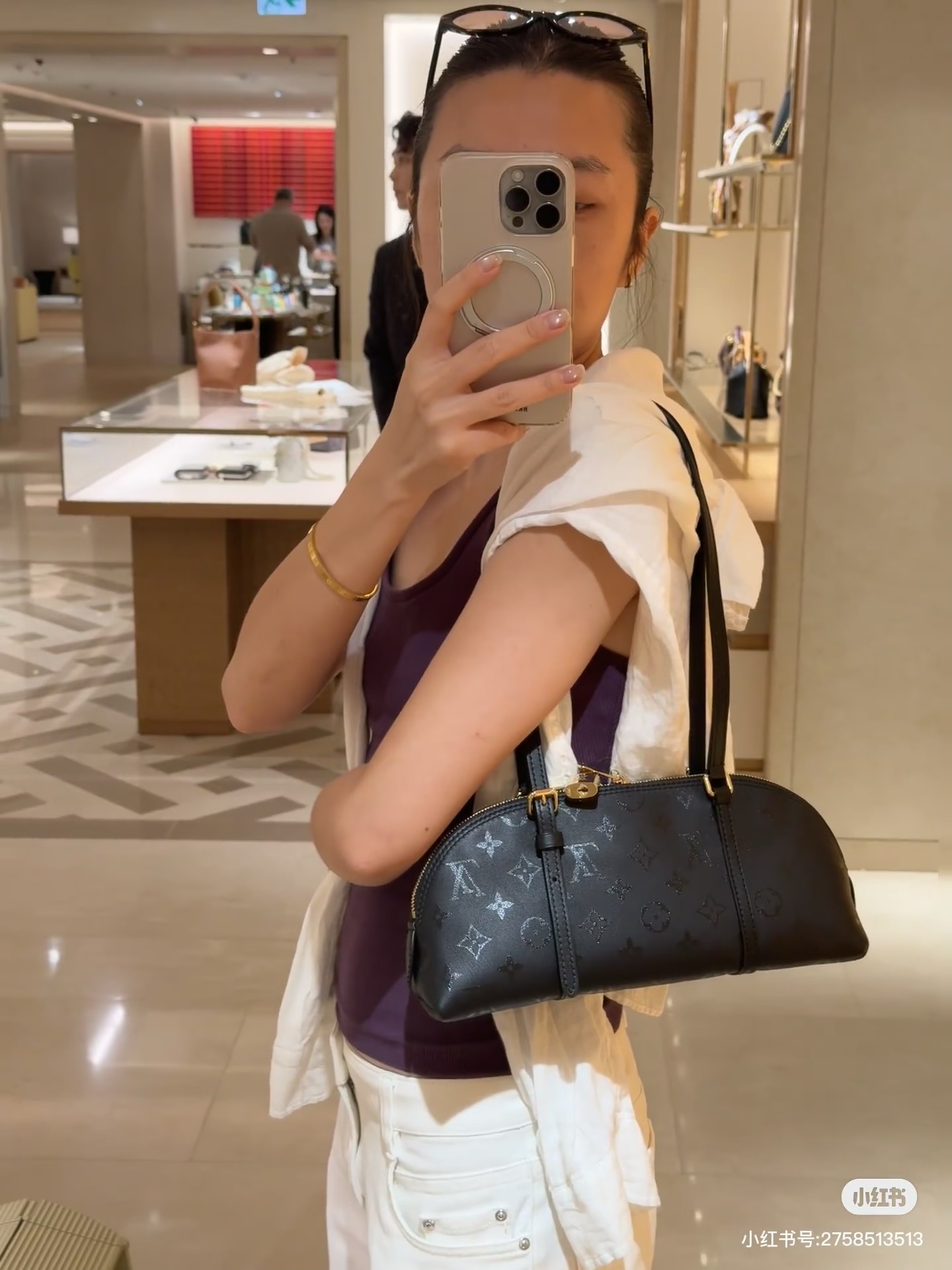 Louis Vuitton Squire East-West LV 루이비통 숄더백 가방