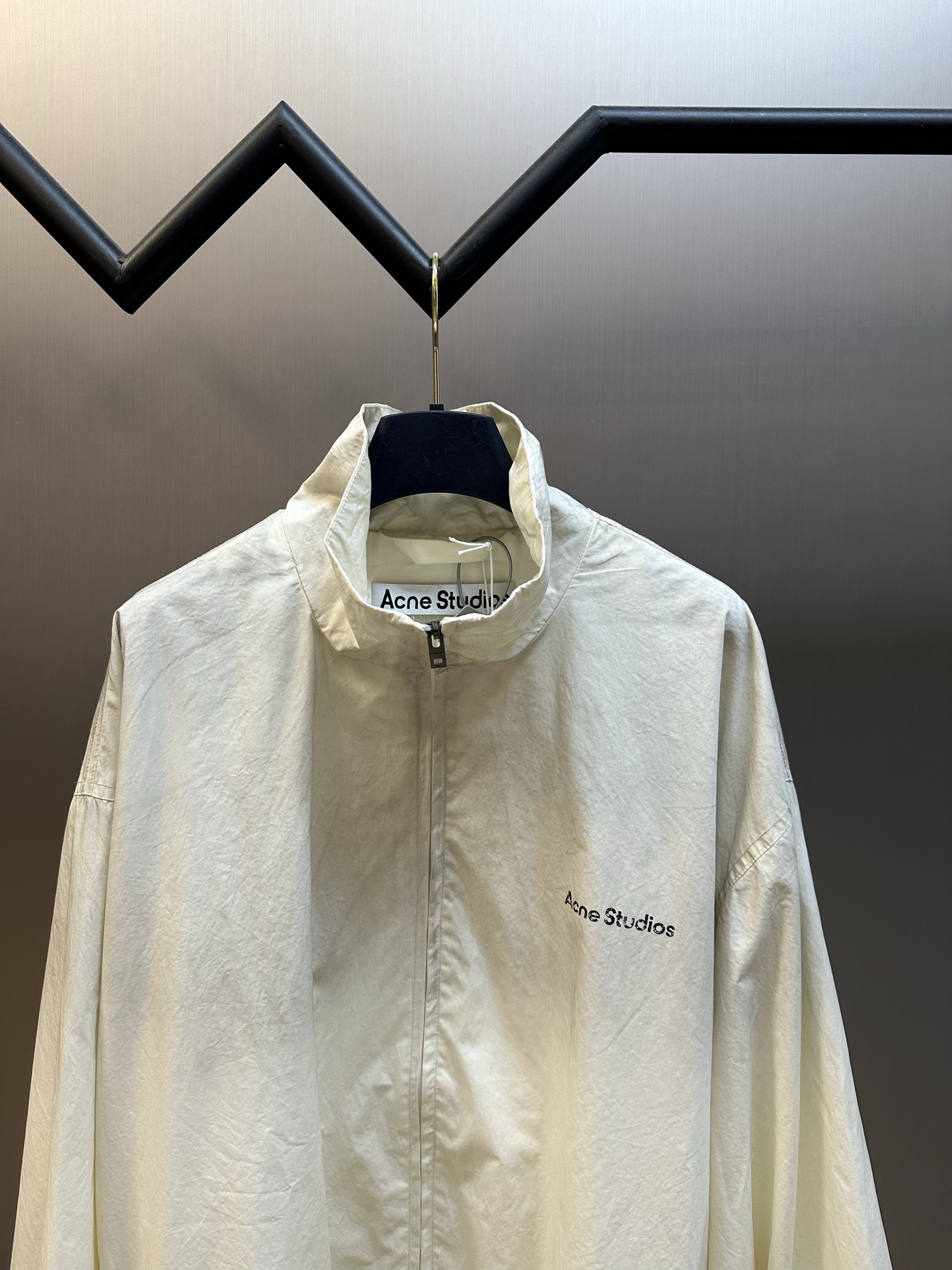 아크네(Acne studios) 빈티지 워싱 더블 지퍼 재킷 상의 의류