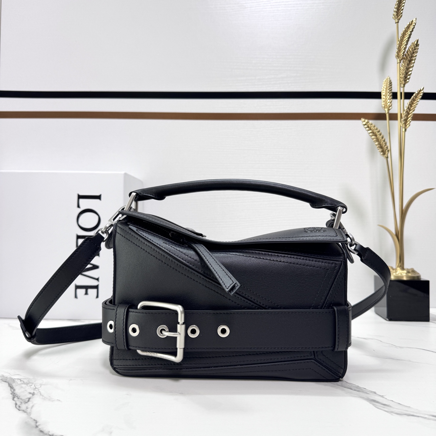 Loewe Puzzle Biker 로에베 퍼즐 스몰 백 가방