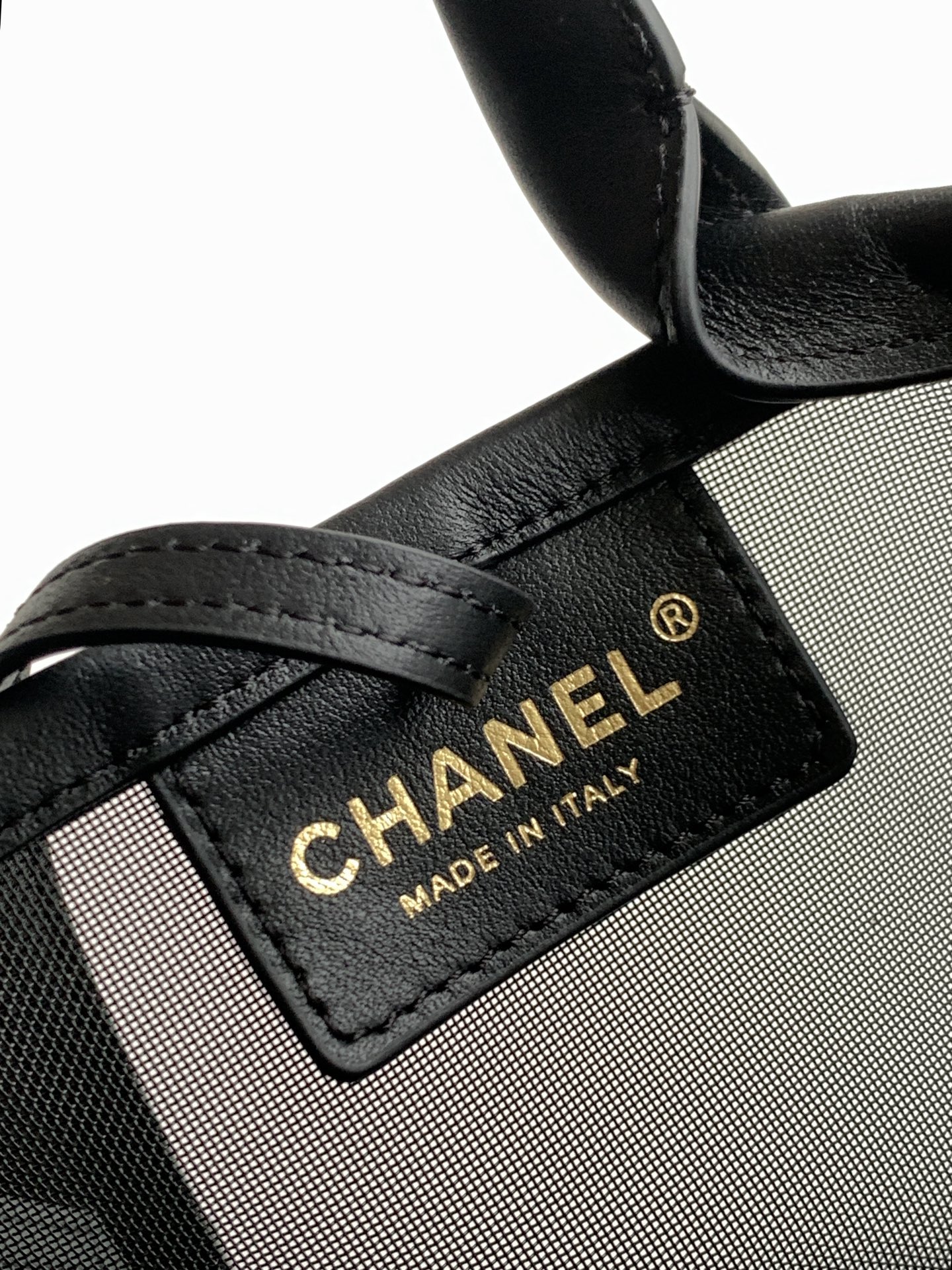 [Chanel] 샤넬 26M 메쉬 플로럴 자수 버킷 토트백 가방