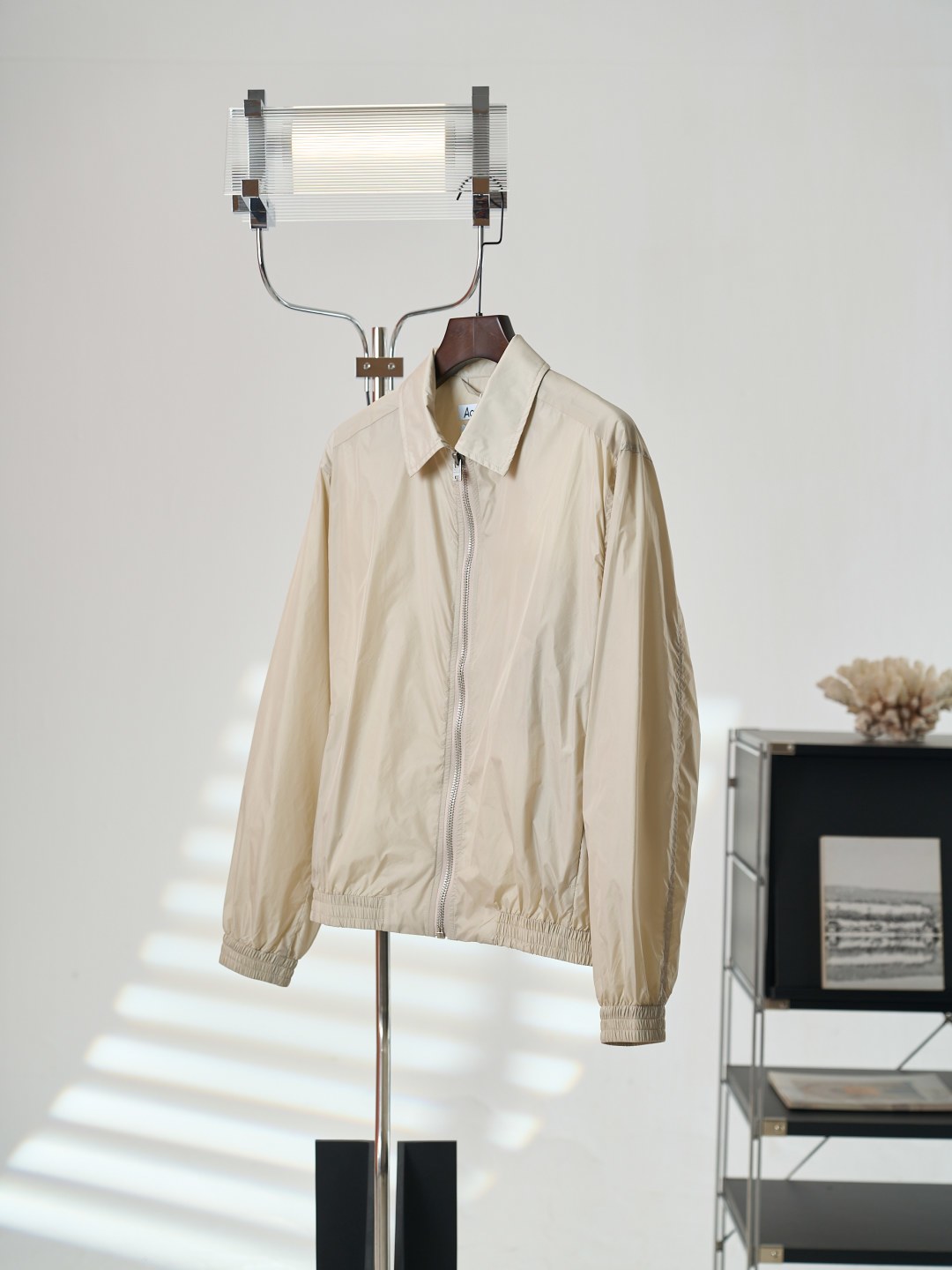 아크네(Acne studios) 로고 테크 집업 재킷 상의 의류