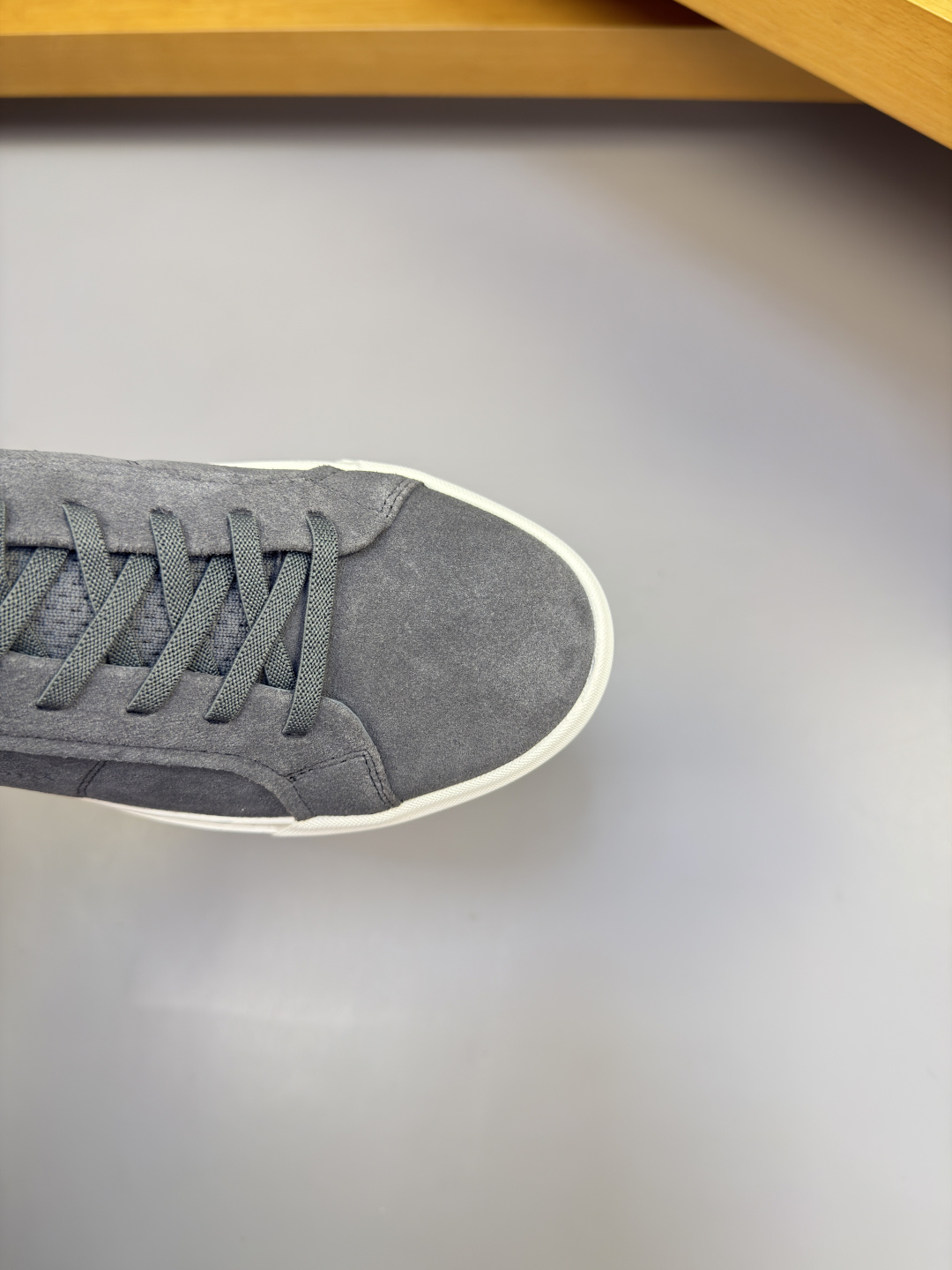 [Santoni] 산토니 프리미엄 스웨이드 캐주얼 스니커즈 신발