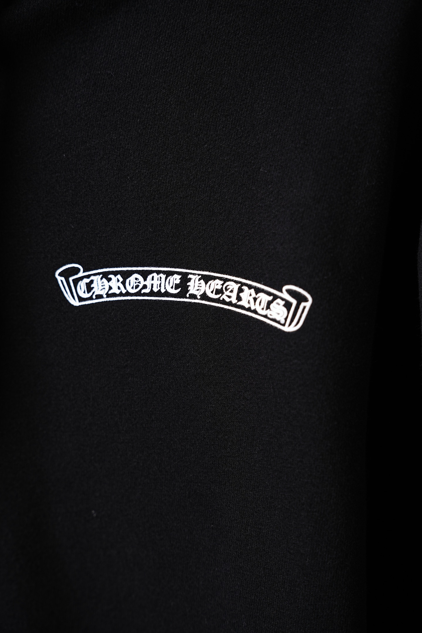 크롬하츠(CHROME HEARTS) 로고 프린트 후드 집업 상의 의류