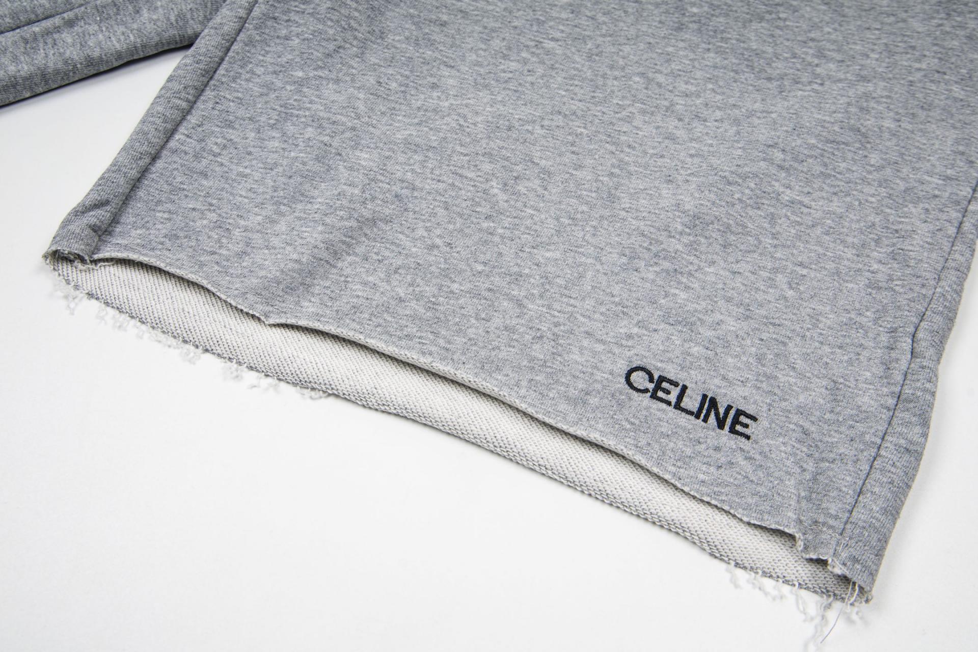 셀린느(CELINE) 로고 프린트 쇼츠 하의 의류