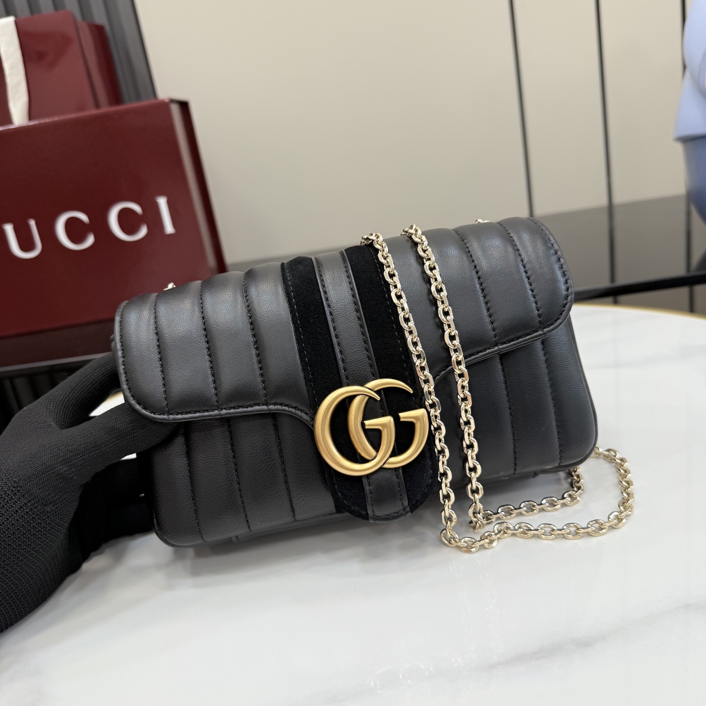 Gucci GG Marmont 구찌 미니 숄더백 가방