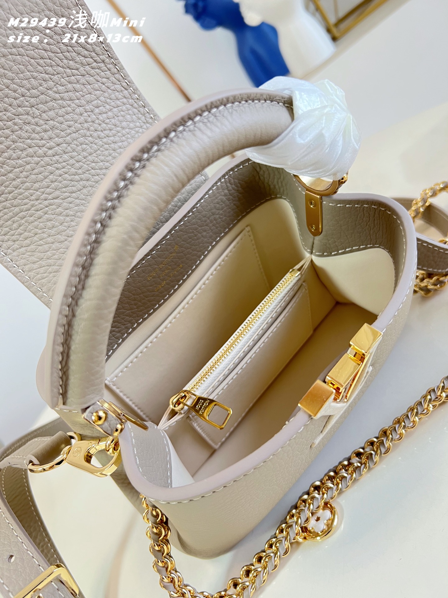 [Louis Vuitton] LV 루이비통 Capucines mini 카퓌신 미니 토트백 가방