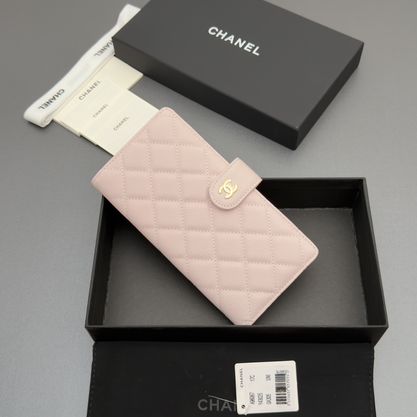 Chanel 샤넬 퀼팅 롱 월렛 지갑 복제