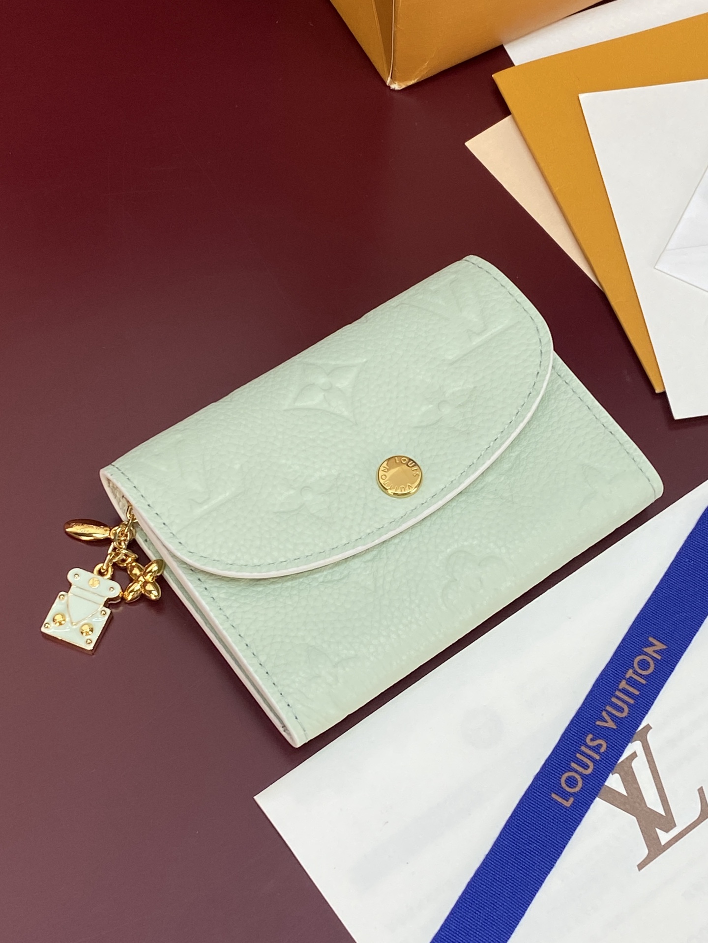 [Louis Vuitton] LV 루이비통 엠프레인 하이 섬머 Rosalie 로잘리 코인 지갑 M29805