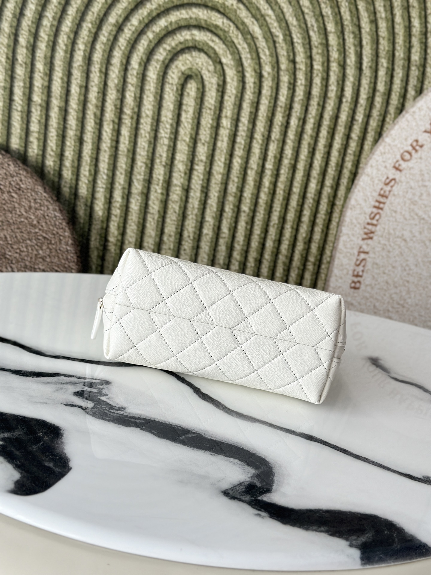 Chanel 샤넬 24B 쉘 메이크업 파우치 백 가방