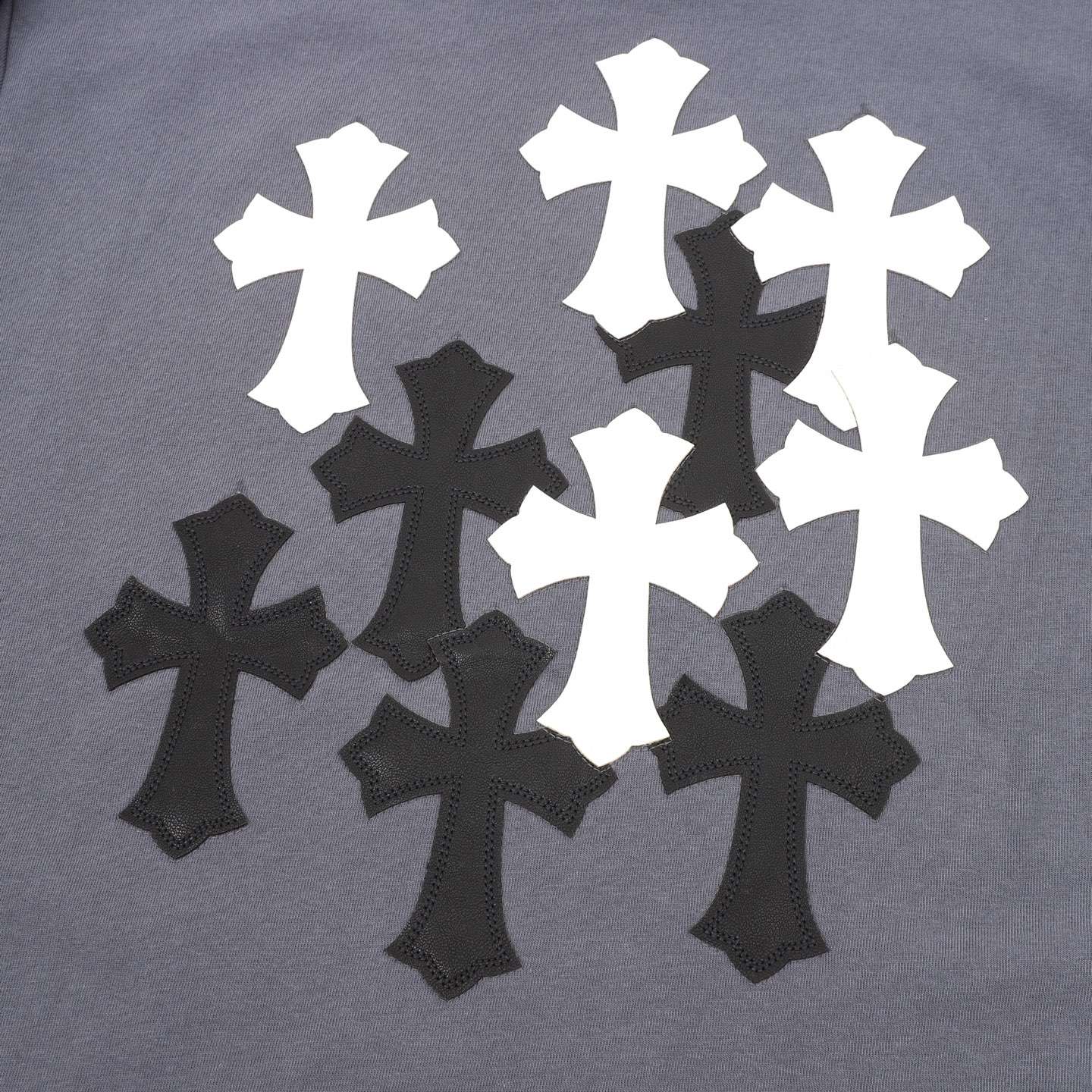 크롬하츠(CHROME HEARTS) 크로스 반팔 티셔츠 상의 의류