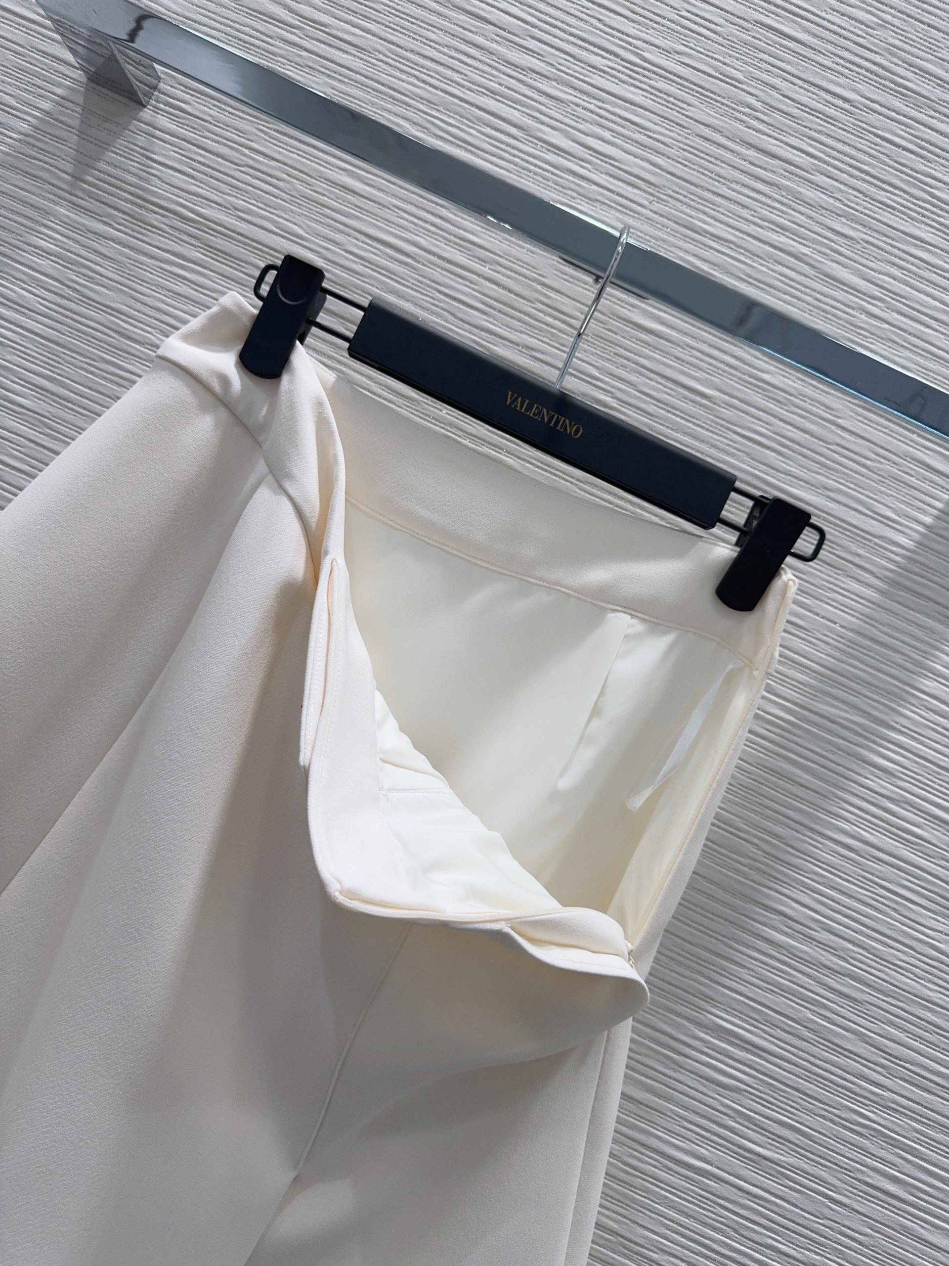 Valentino 발렌티노 하이엔드 수입 원단 롱 스커트 치마 의류