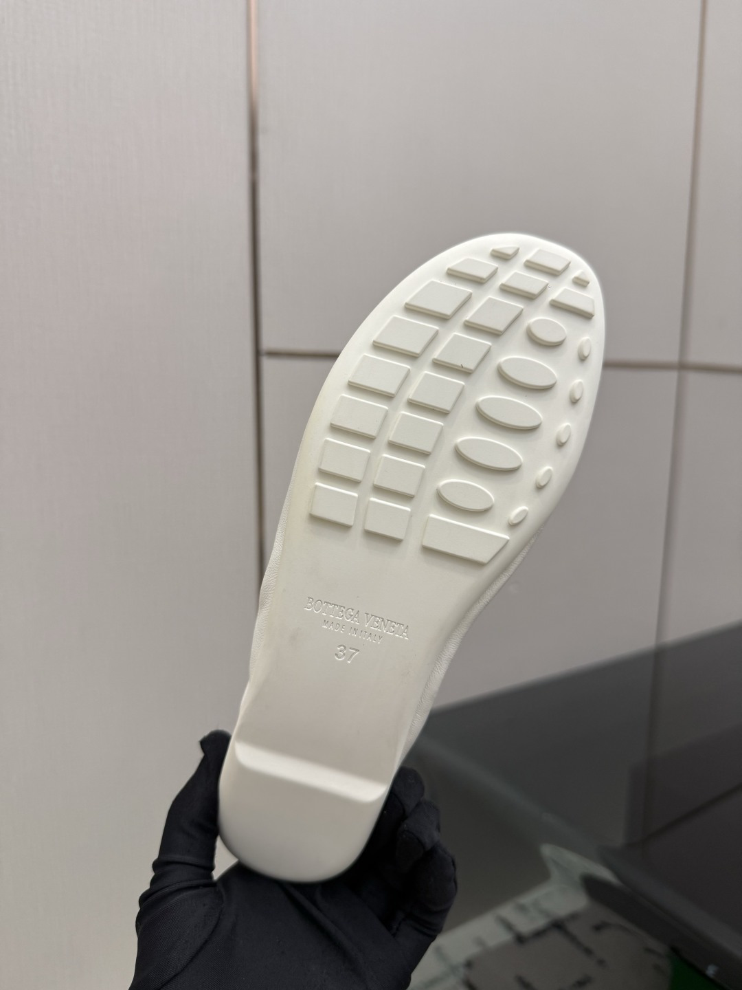 보테가 베네타(BOTTEGA VENETA) 인트레치아토 발레리나 플랫 신발