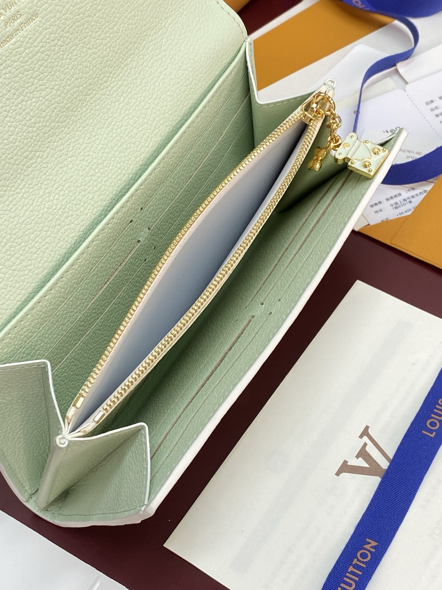 [Louis Vuitton] LV 루이비통 엠프레인 하이 섬머 Sarah 사라 월렛 지갑 M2A359