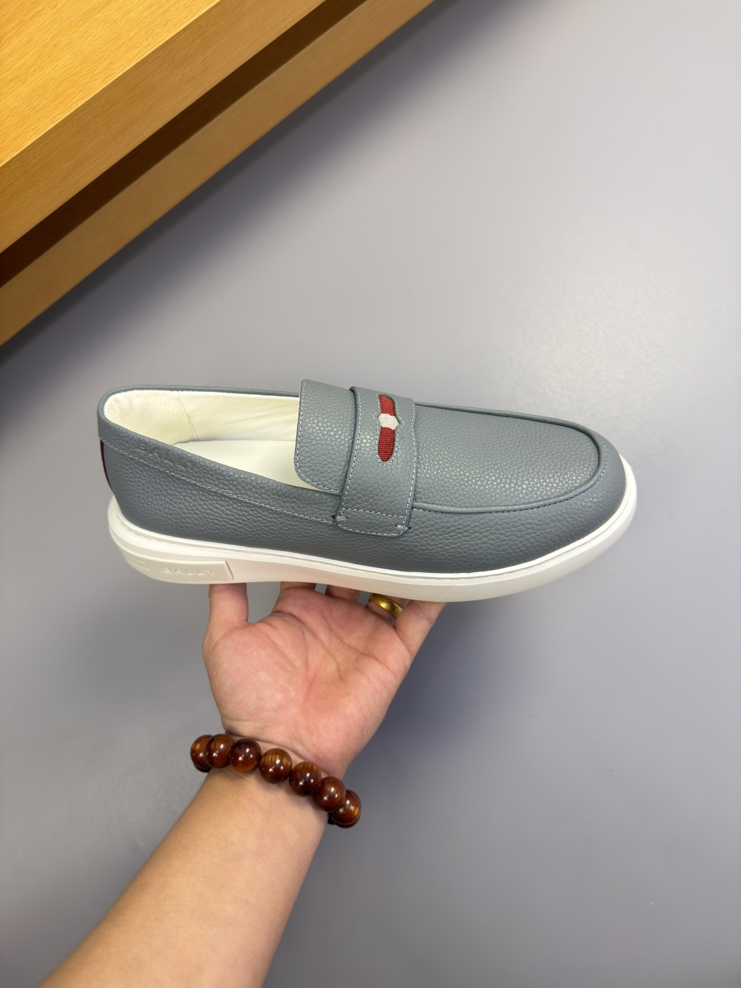BALLY 발리 레더 스니커즈 로퍼 신발