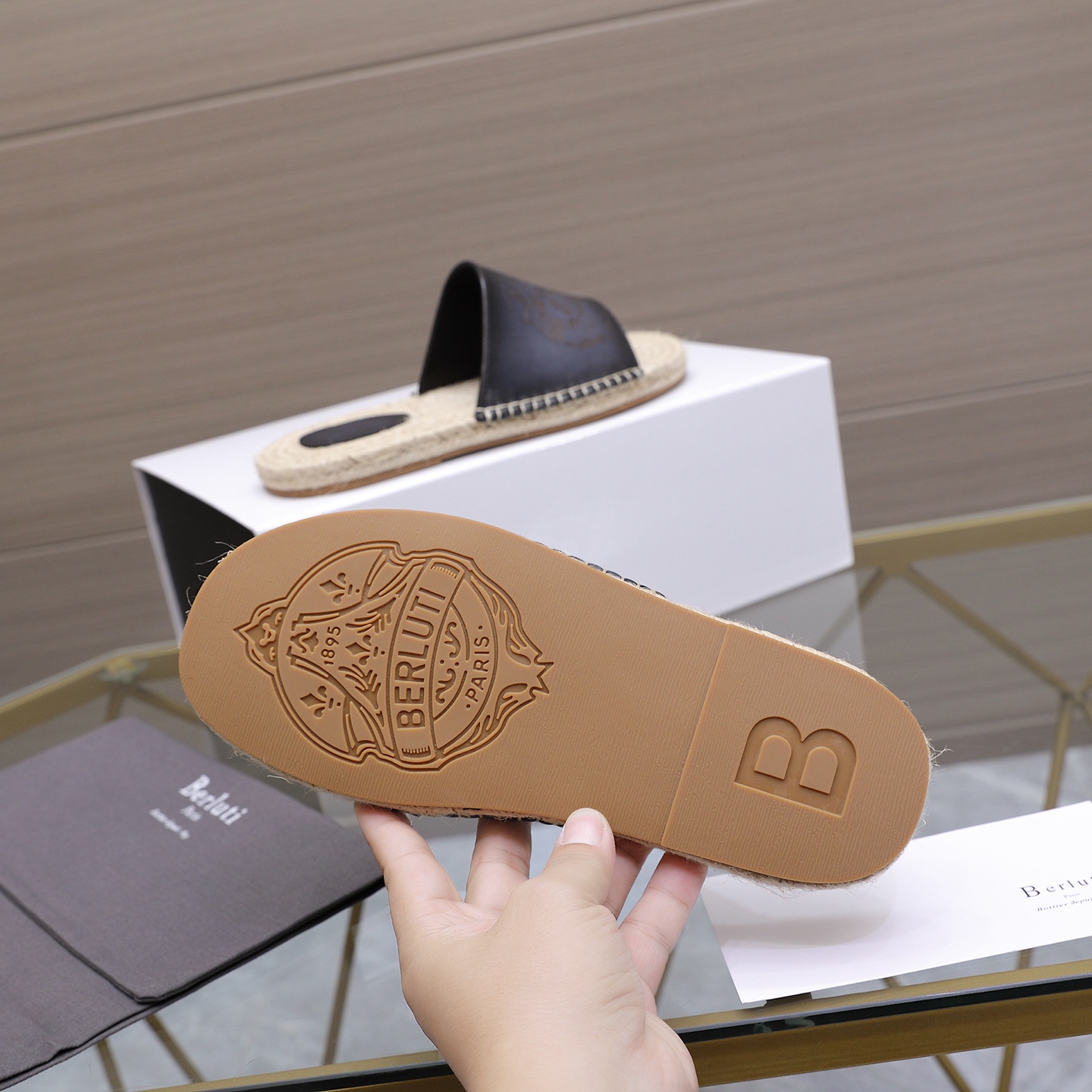 Berluti 벨루티 에지(Edge) Alessandro 알레산드로 슬리퍼 신발