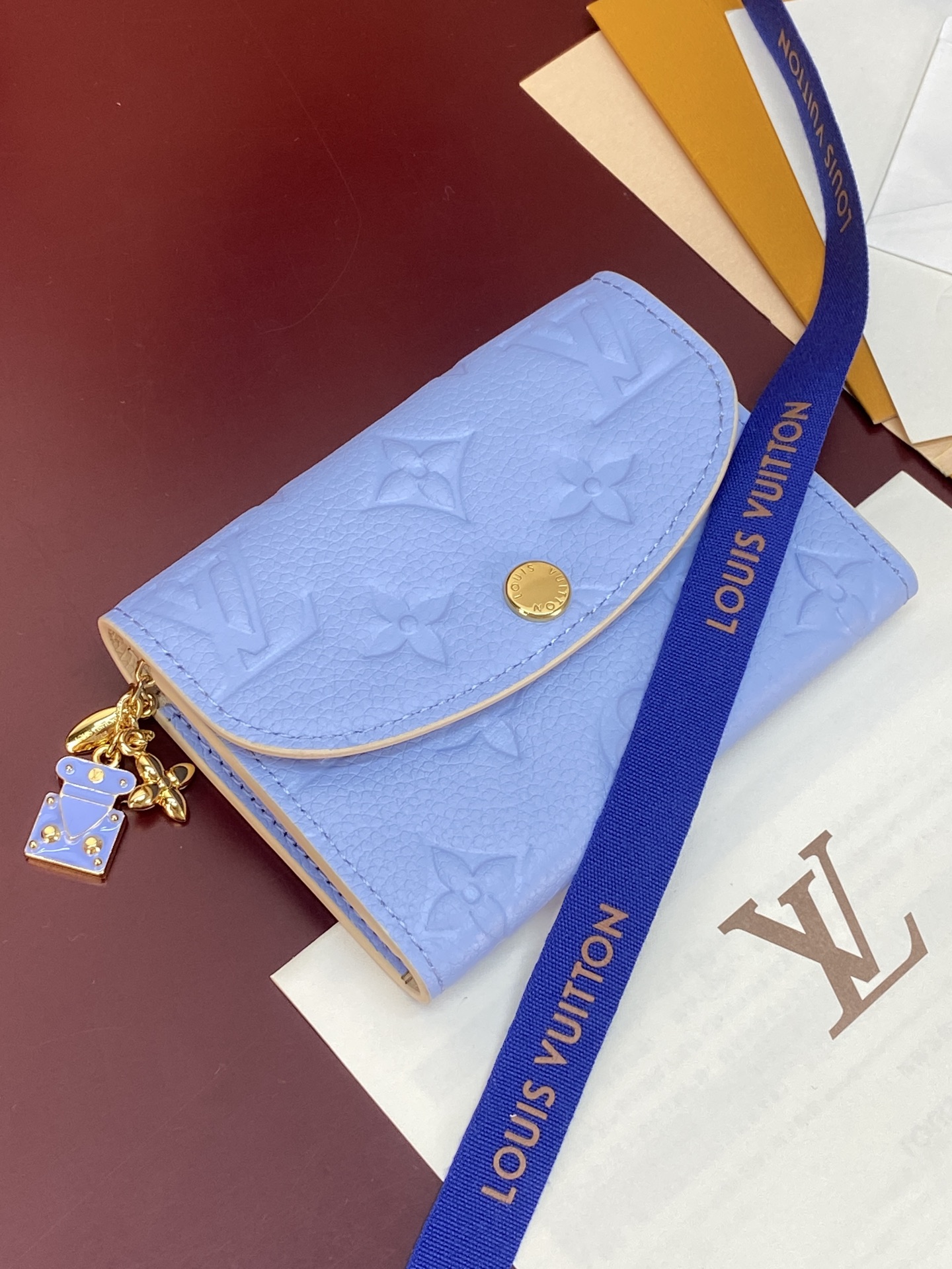 [Louis Vuitton] LV 루이비통 엠프레인 하이 섬머 Rosalie 로잘리 코인 지갑 M29805