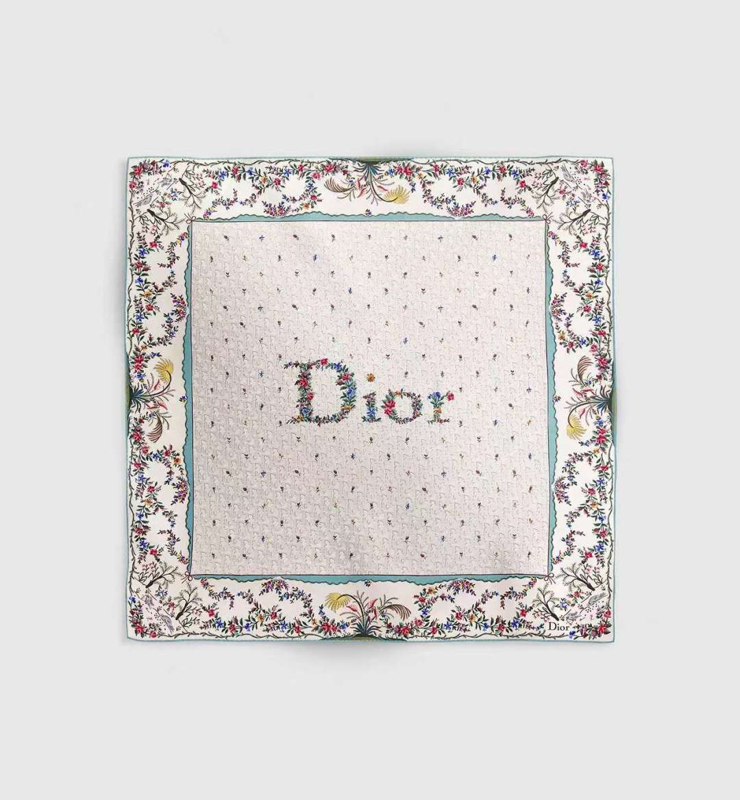 디올(DIOR) 디올아무르 플라워 실크 목도리 스카프