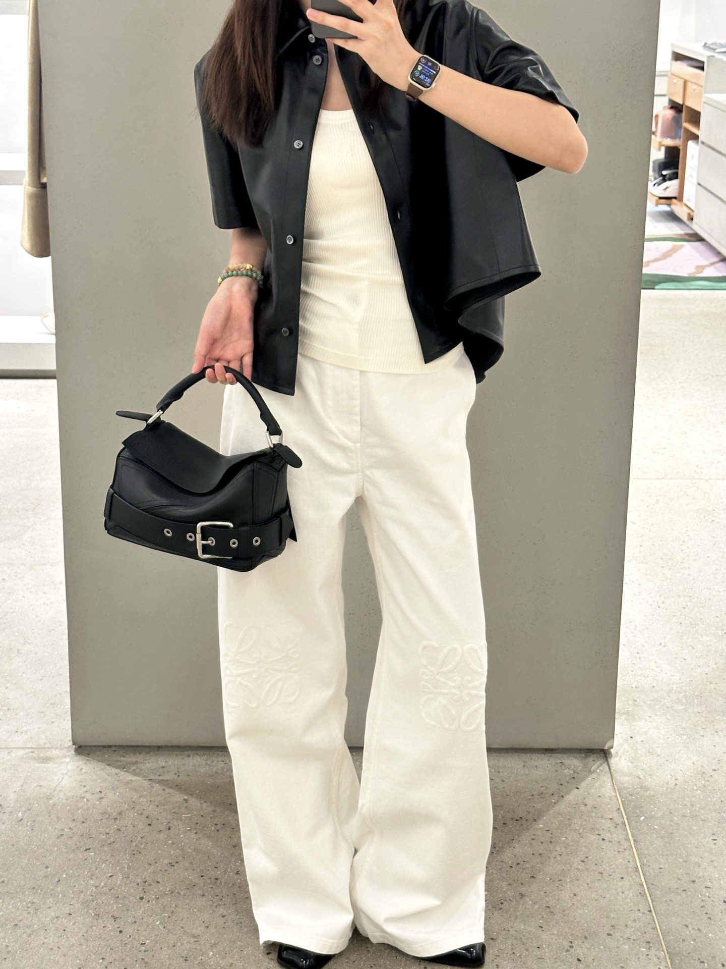 Loewe Puzzle Biker 로에베 퍼즐 스몰 백 가방