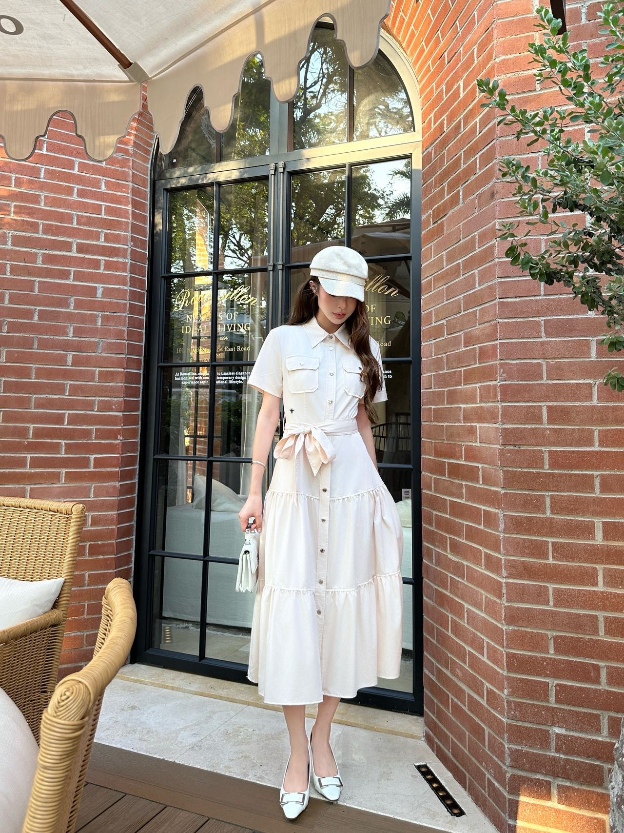 Dior CD 디올 26SS 테크니컬 미디 원피스 의류