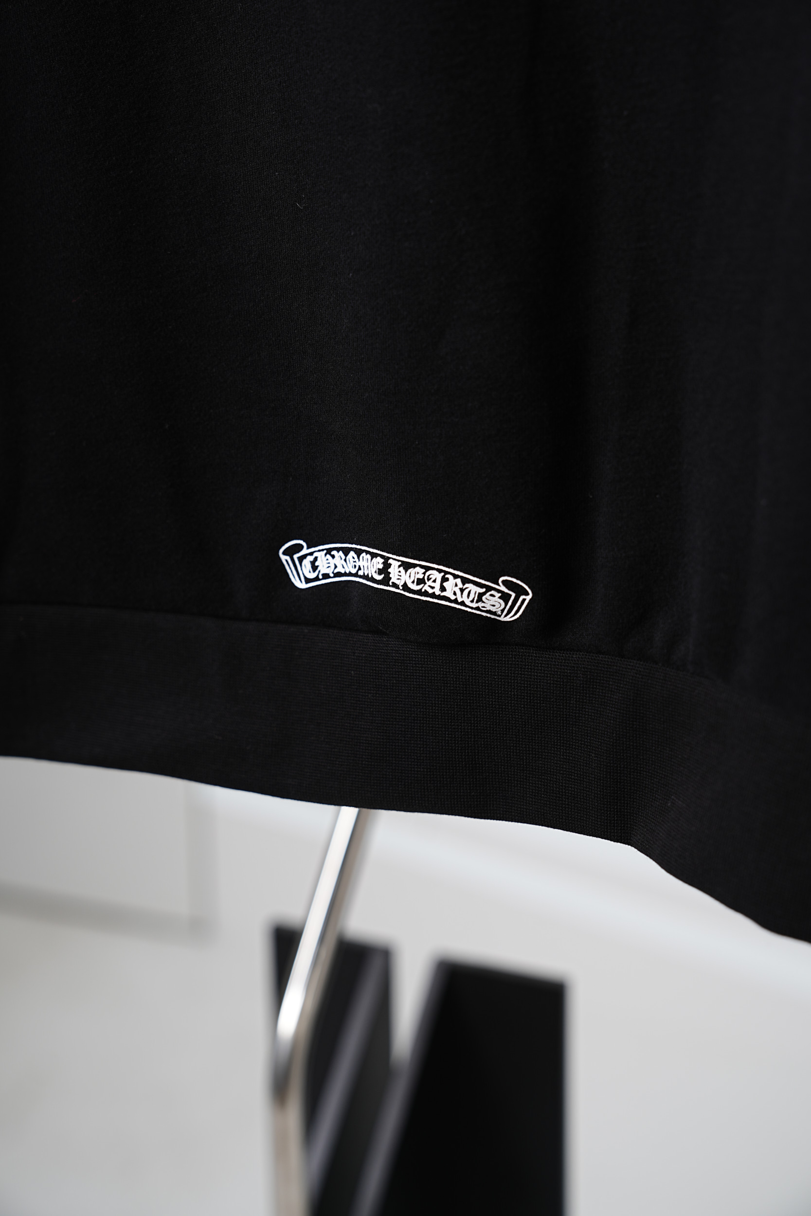 크롬하츠(CHROME HEARTS) 로고 프린트 후드 집업 상의 의류