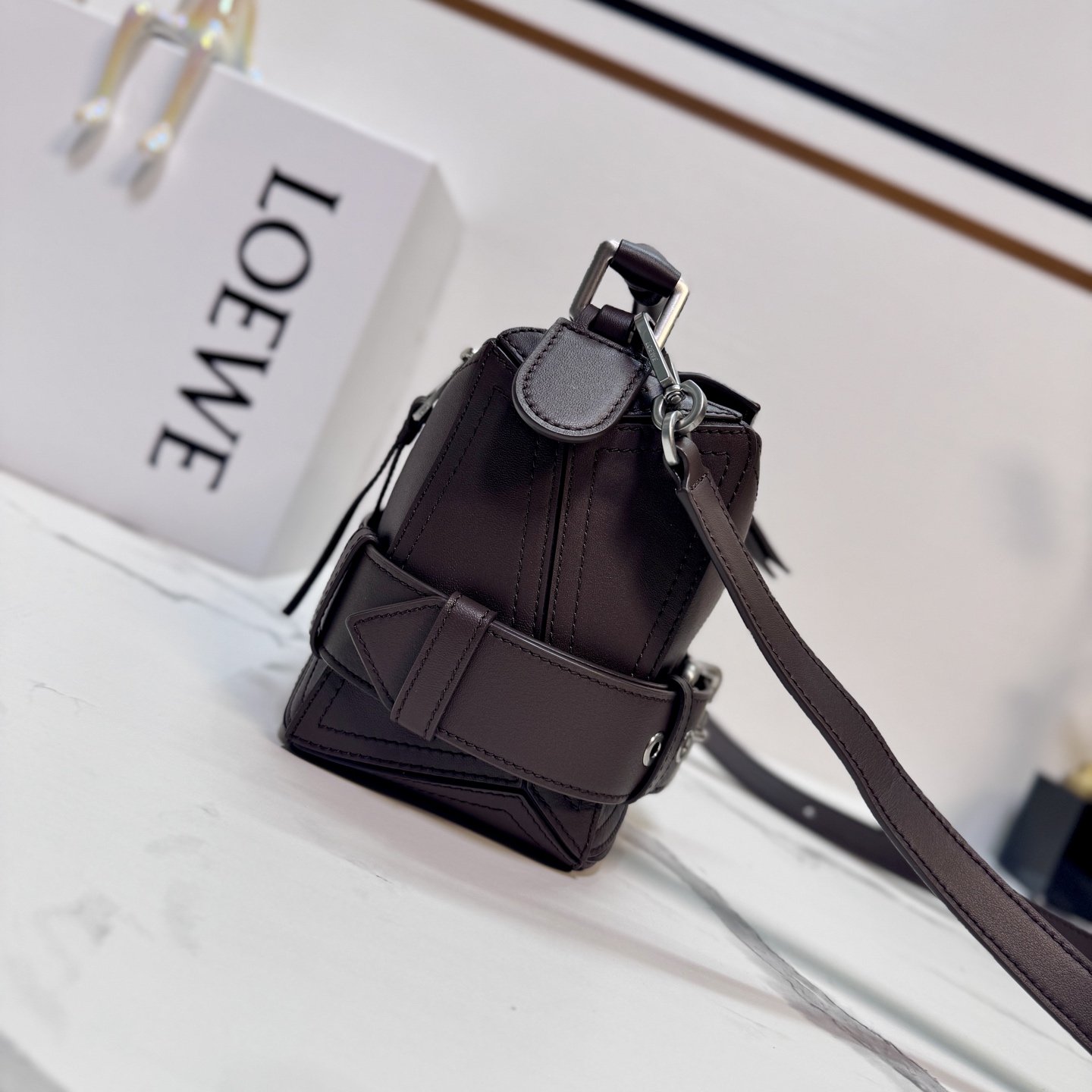 Loewe Puzzle Biker 로에베 퍼즐 스몰 백 가방
