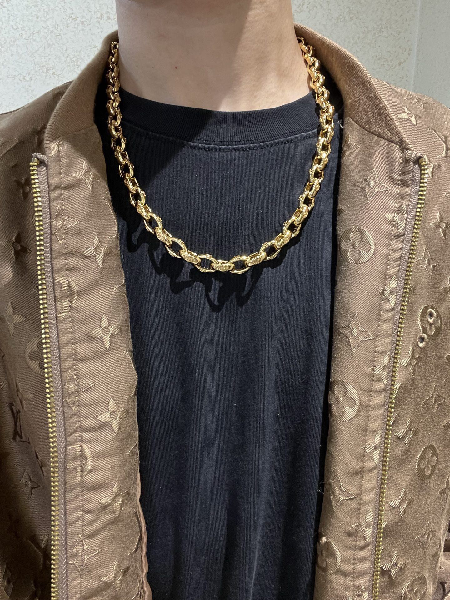 구찌(GUCCI) 더블 G 볼드 체인 목걸이 악세사리