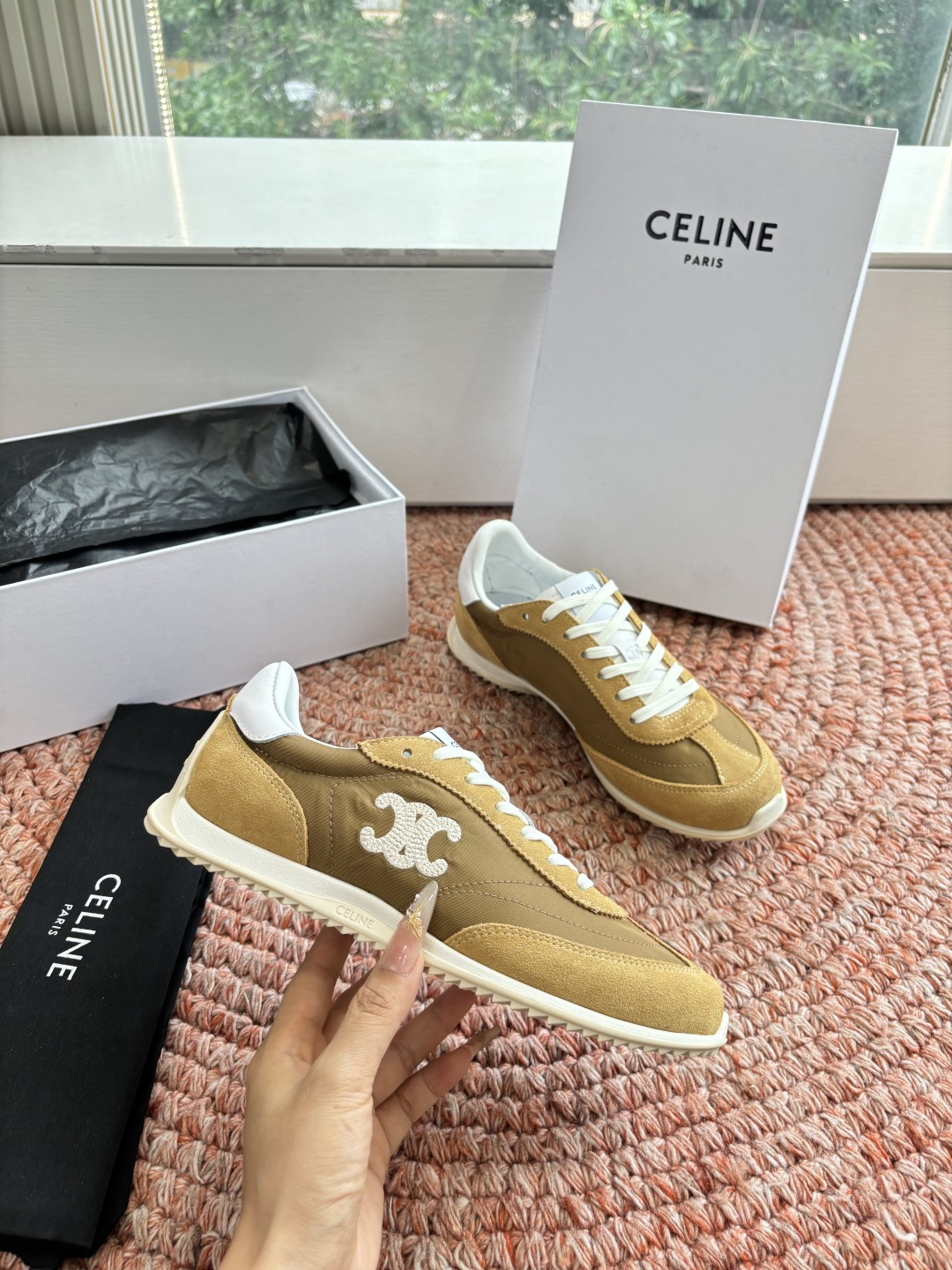 셀린느(CELINE) 레이서 트레이너 스니커즈 신발