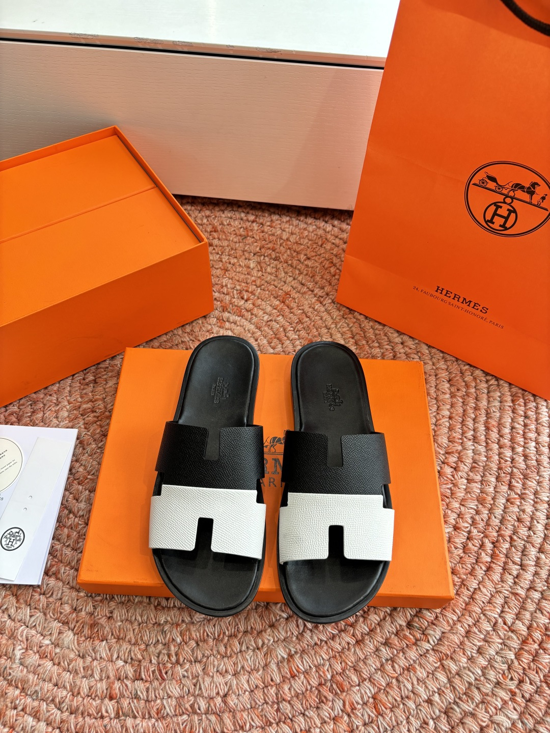 에르메스(HERMES) H 스트랩 슬리퍼 샌들 신발 복제
