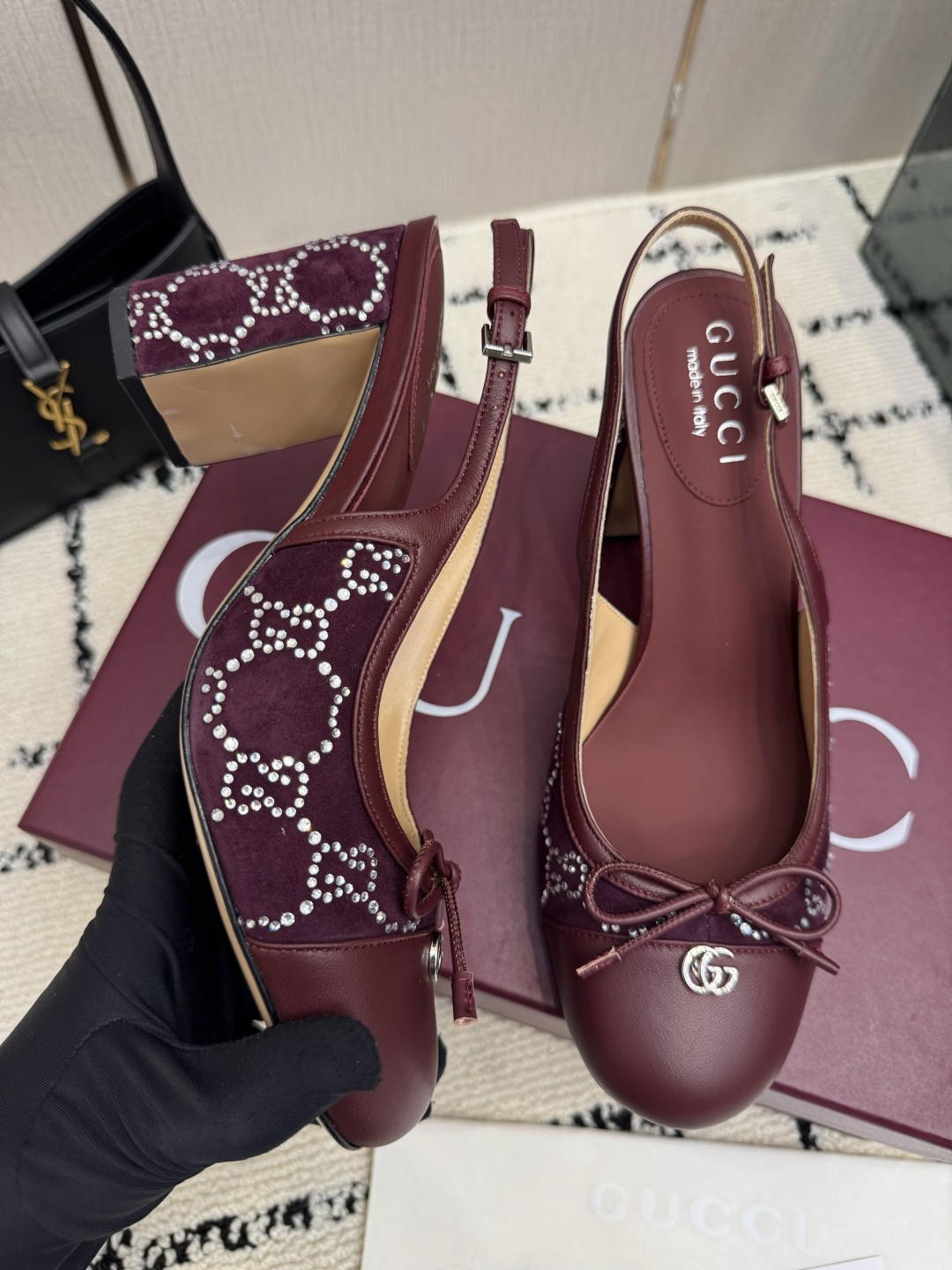 구찌(GUCCI) 홀스빗 발레리나 펌프스 신발