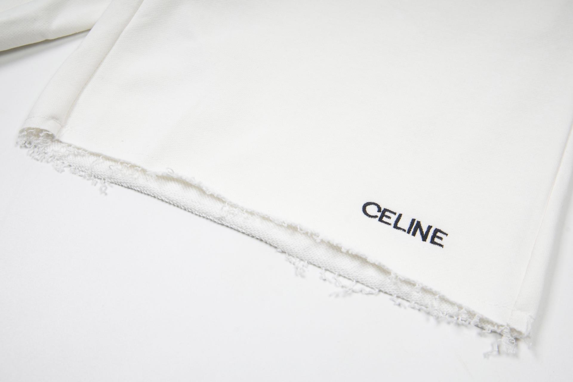 셀린느(CELINE) 로고 프린트 쇼츠 하의 의류