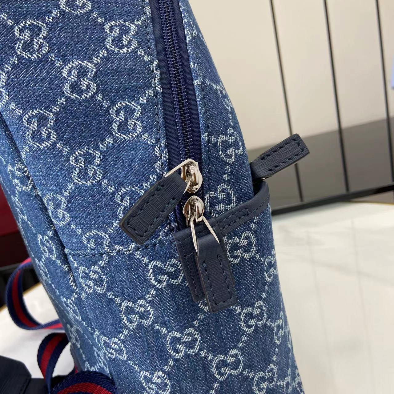 [Gucci] 구찌 키즈 GG 데님 백팩 가방