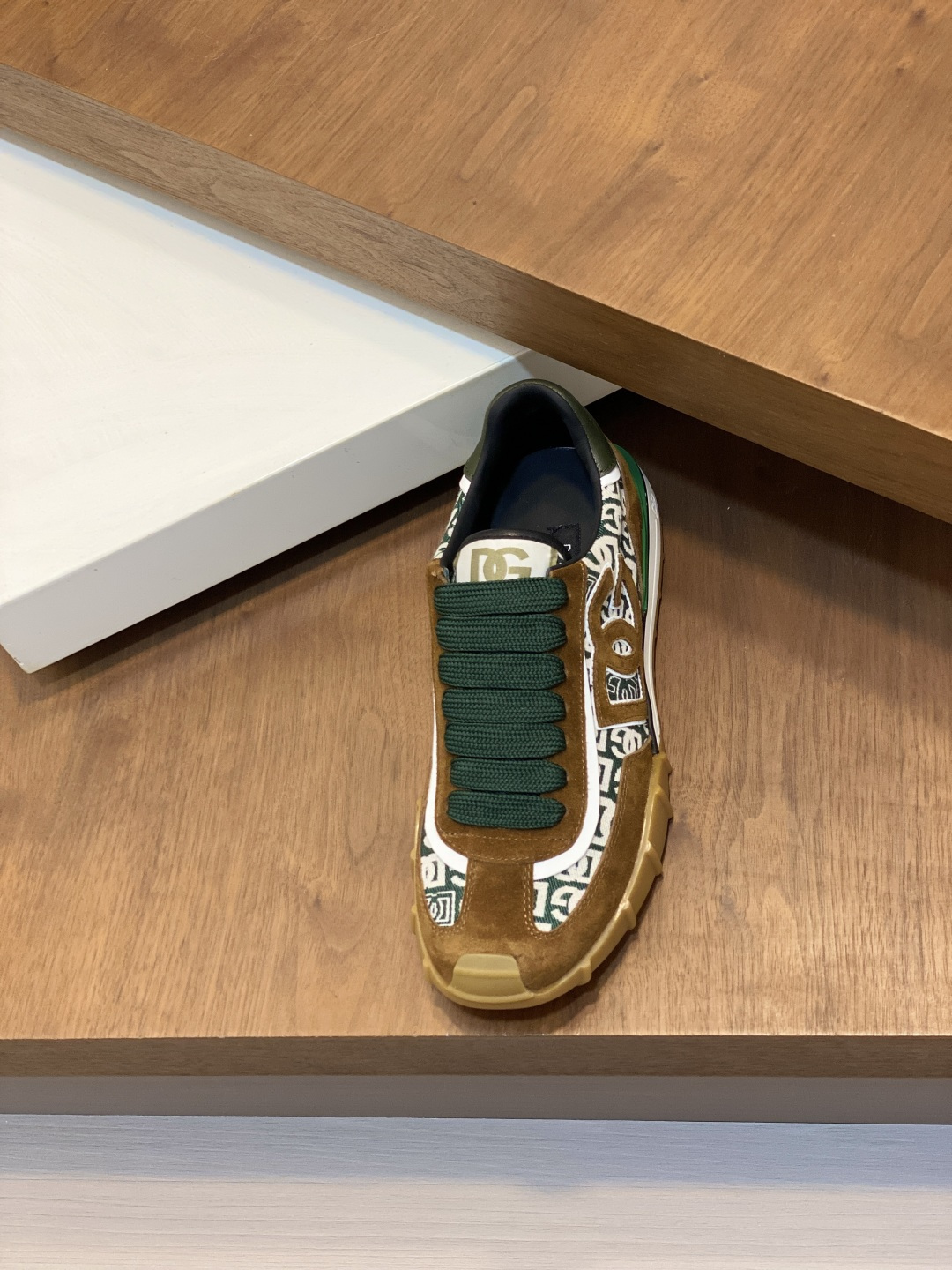 [Dolce & Gabbana] D&G 돌체앤가바나 프리미엄 믹스드 레더 럭셔리 스니커즈 신발