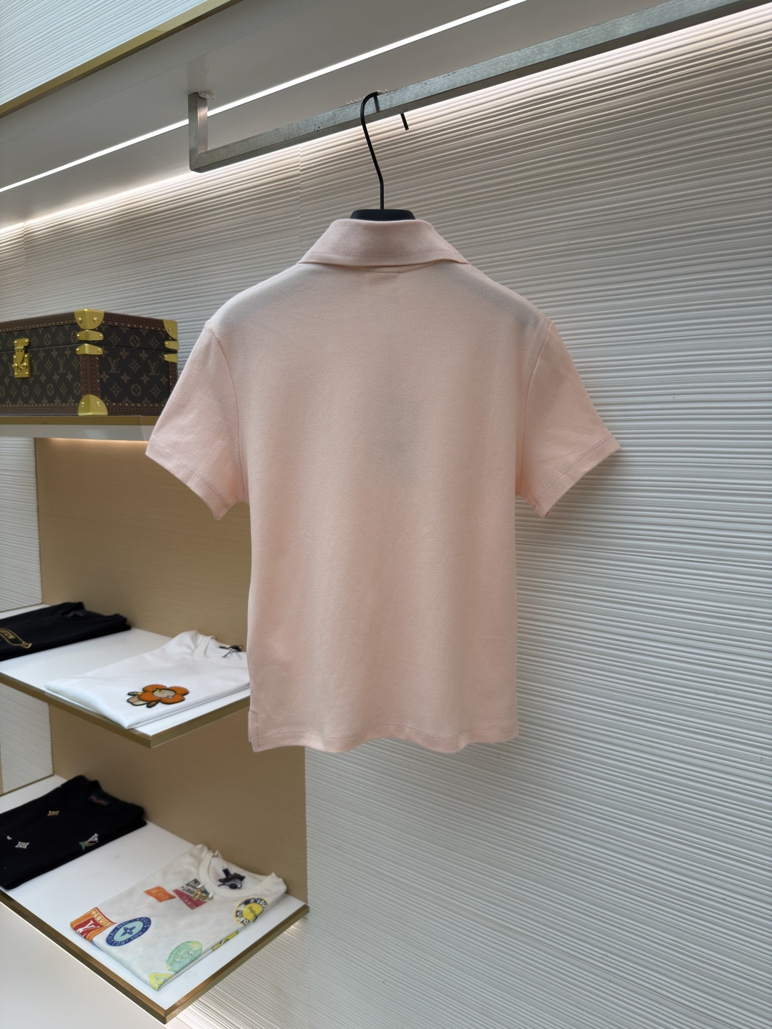 디올(DIOR) 메달리온 로고 자수 반팔 폴로 티셔츠 상의 의류