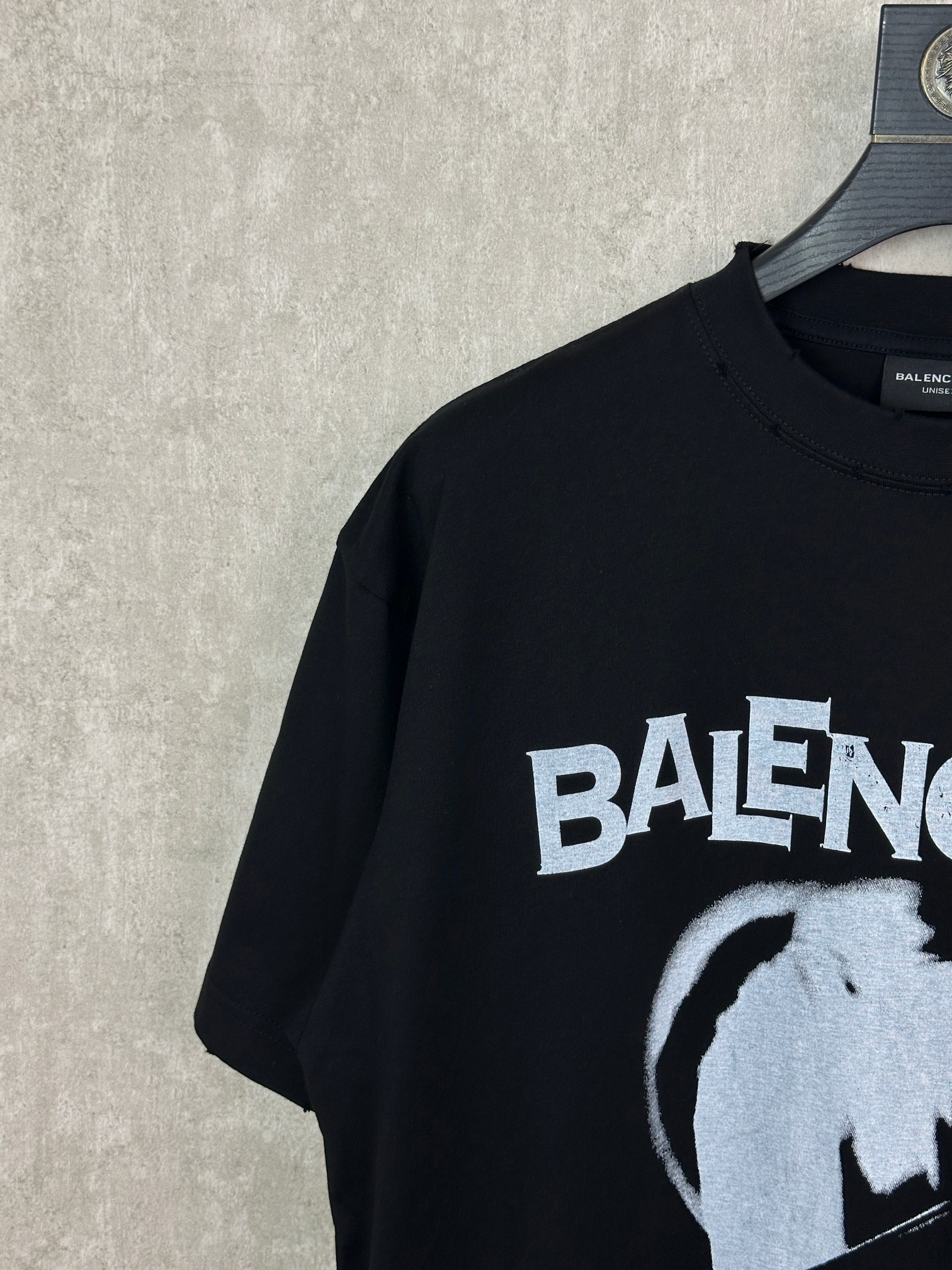발렌시아가(BALENCIAGA) 다크 시리즈 인물 프린트 반팔 티셔츠 의류