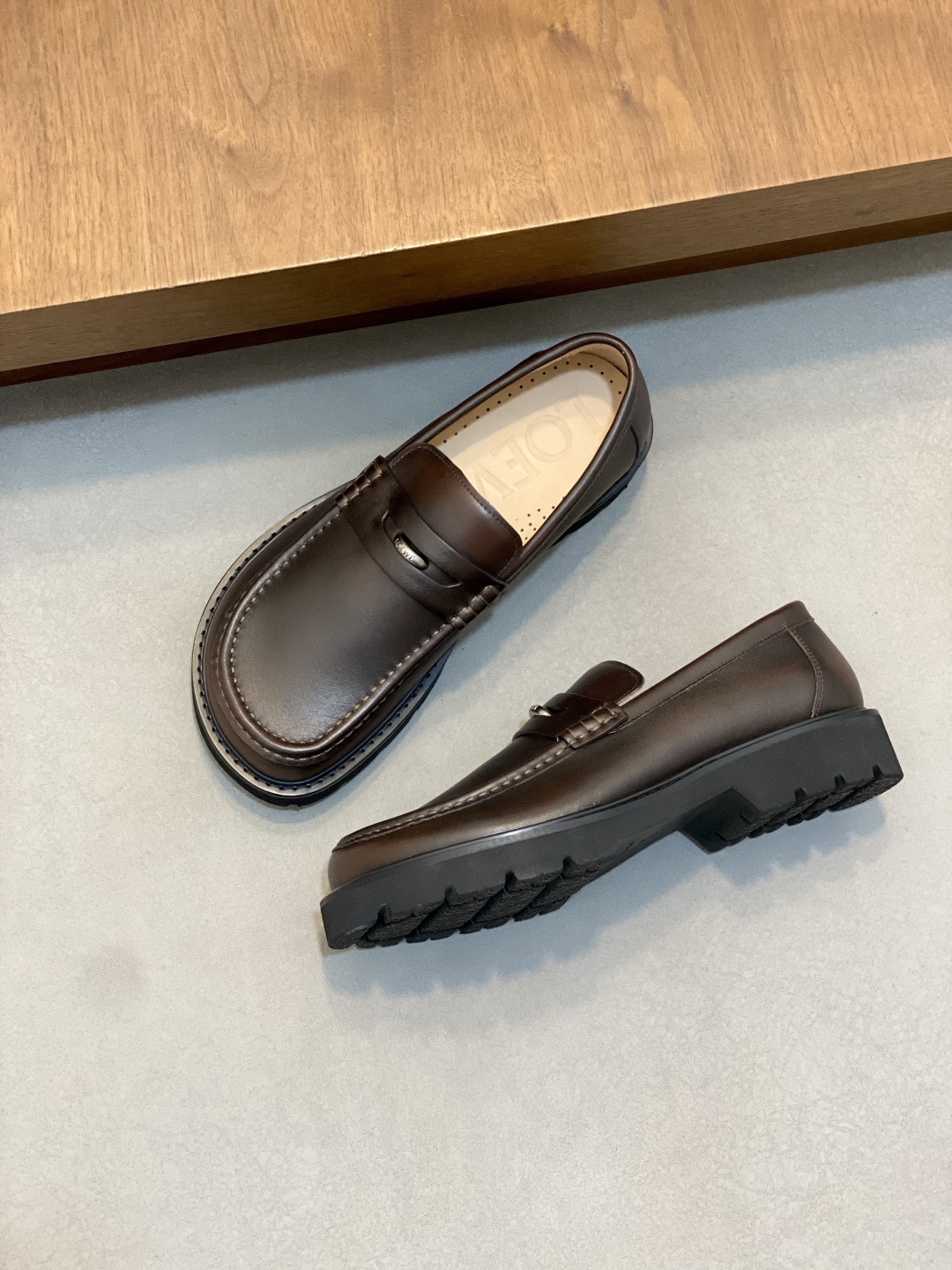 [Loewe] 로에베 프리미엄 비즈니스 드레스 슈즈 로퍼 구두 신발