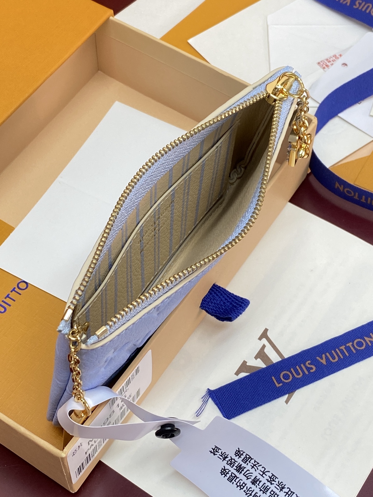 [Louis Vuitton] LV 루이비통 엠프레인 하이 섬머 키 앤 코인 파우치 지갑 M29816
