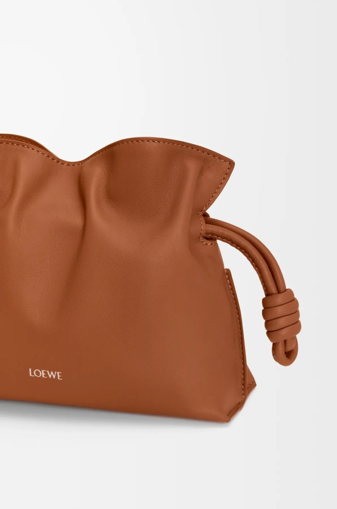 LOEWE 로에베 Flamenco 플라멩코 퍼스 나파 카프스킨 파우치 숄더백 가방