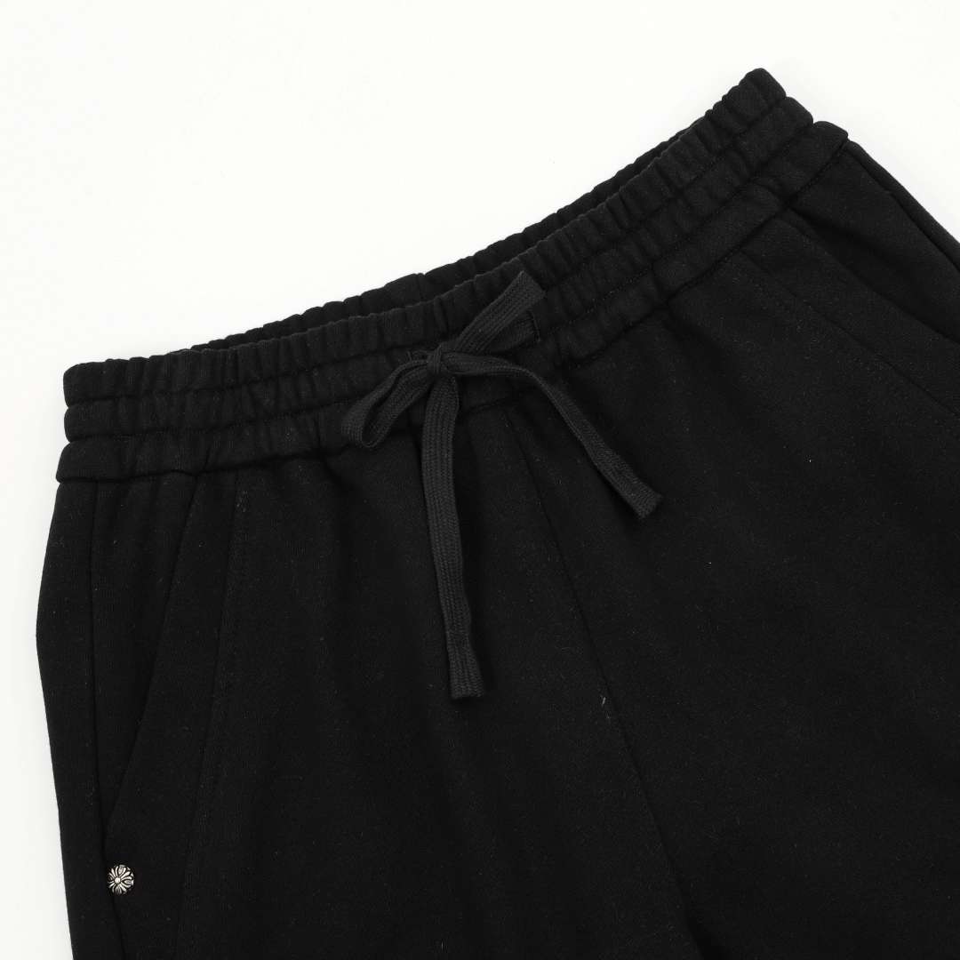 크롬하츠(CHROME HEARTS) 크로스 아플리케 자수 쇼츠 하의 의류