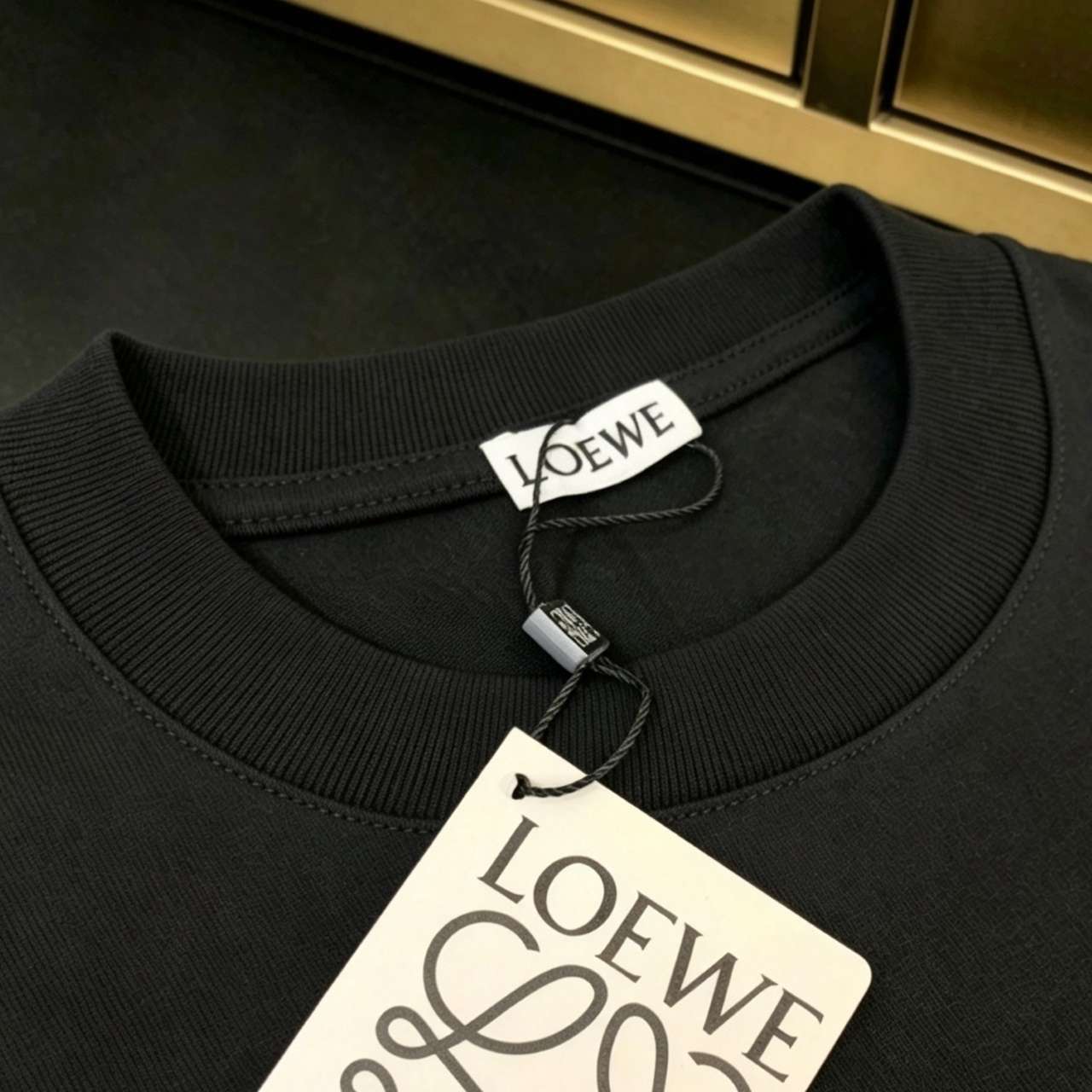 로에베(LOEWE) 러브 체리 하트 프린트 반팔 티셔츠 상의 의류