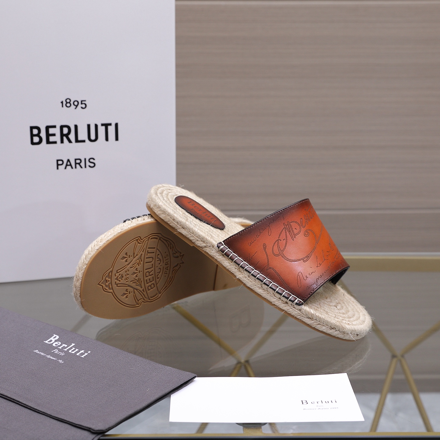 Berluti 벨루티 에지(Edge) Alessandro 알레산드로 슬리퍼 신발