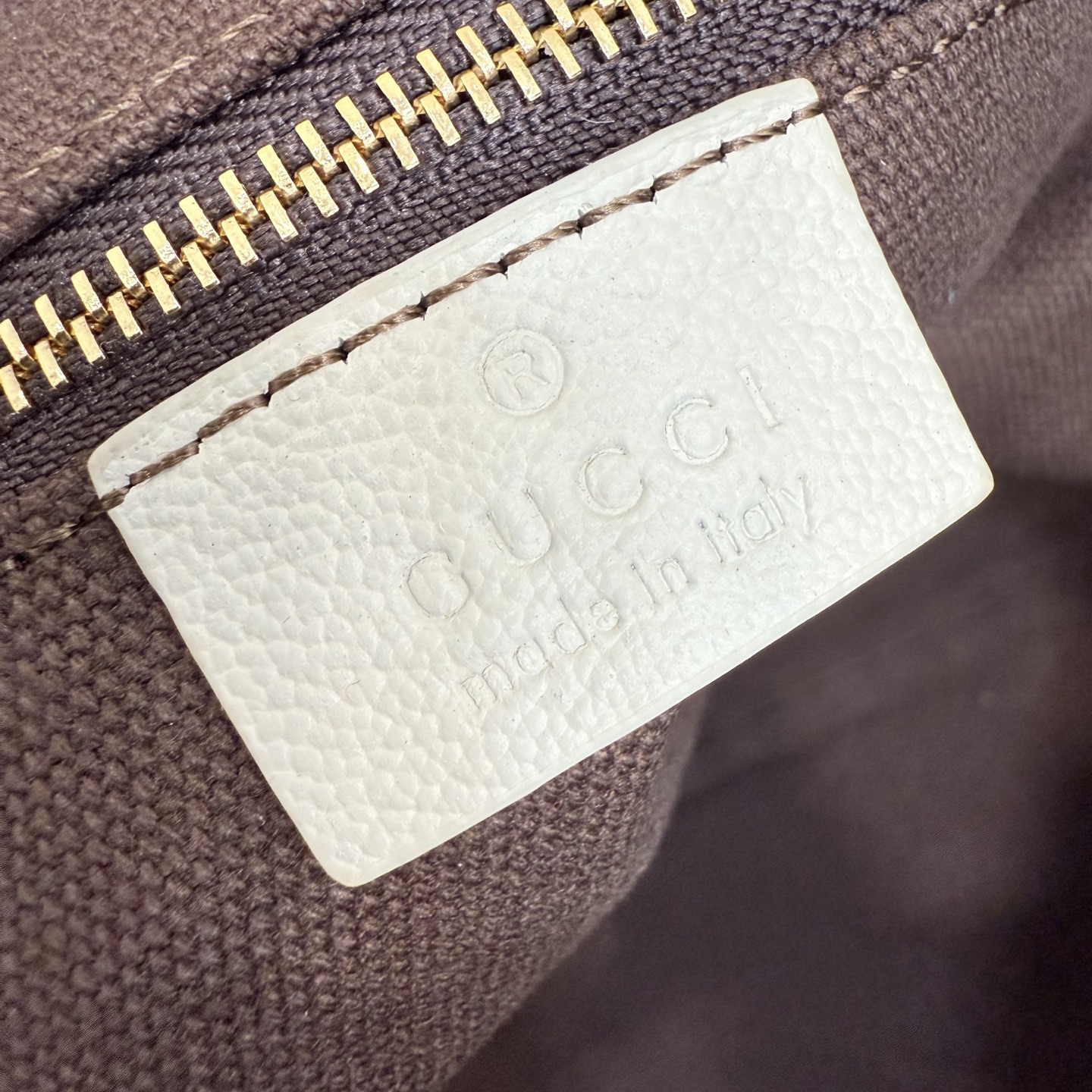GUCCI 구찌 Gucci NY 컬렉션 브레라(Brera) 캔버스 토트백 - 샌드/화이트 가방