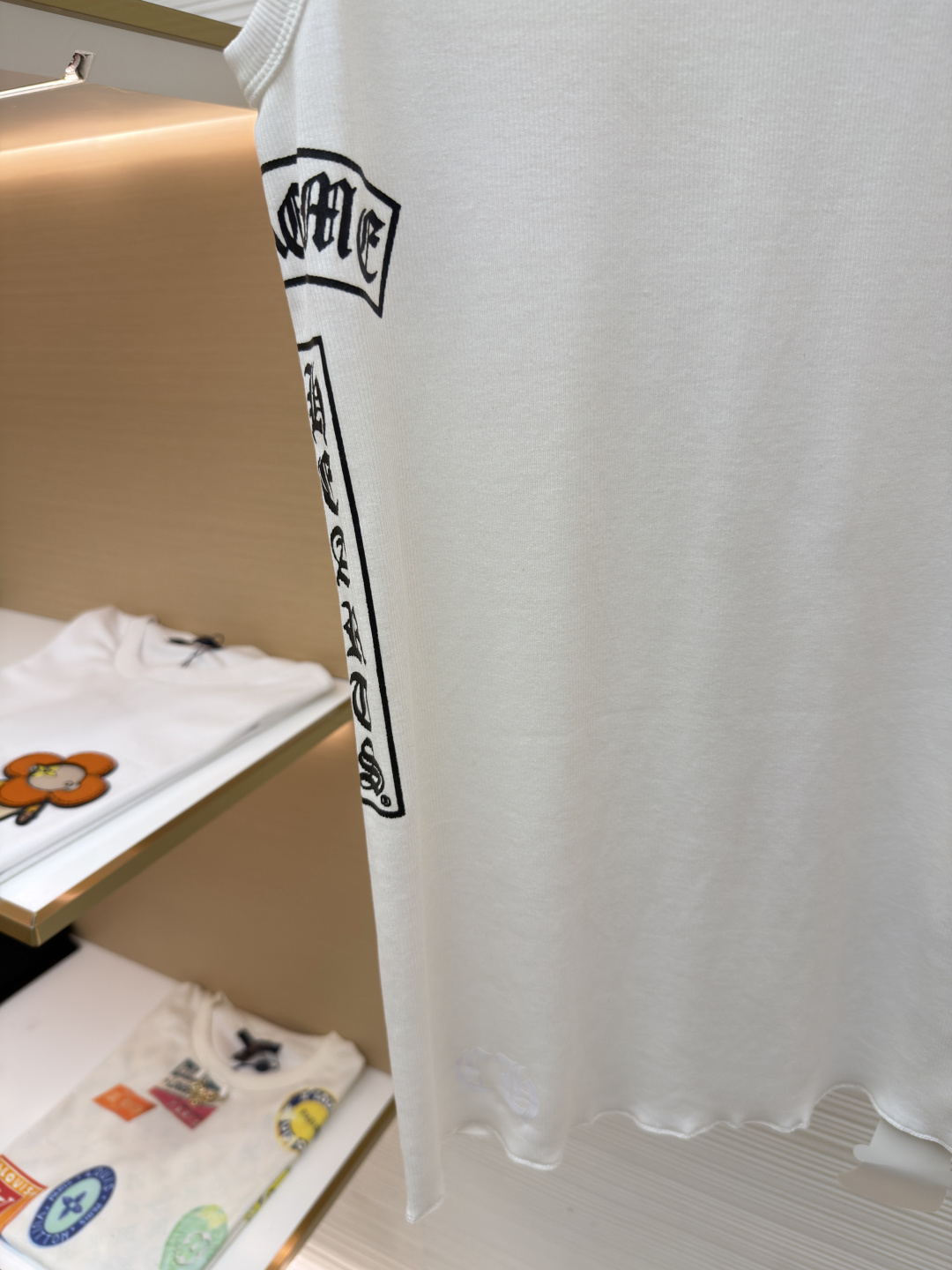 크롬하츠(CHROME HEARTS) 골지 니트 나시 상의 의류