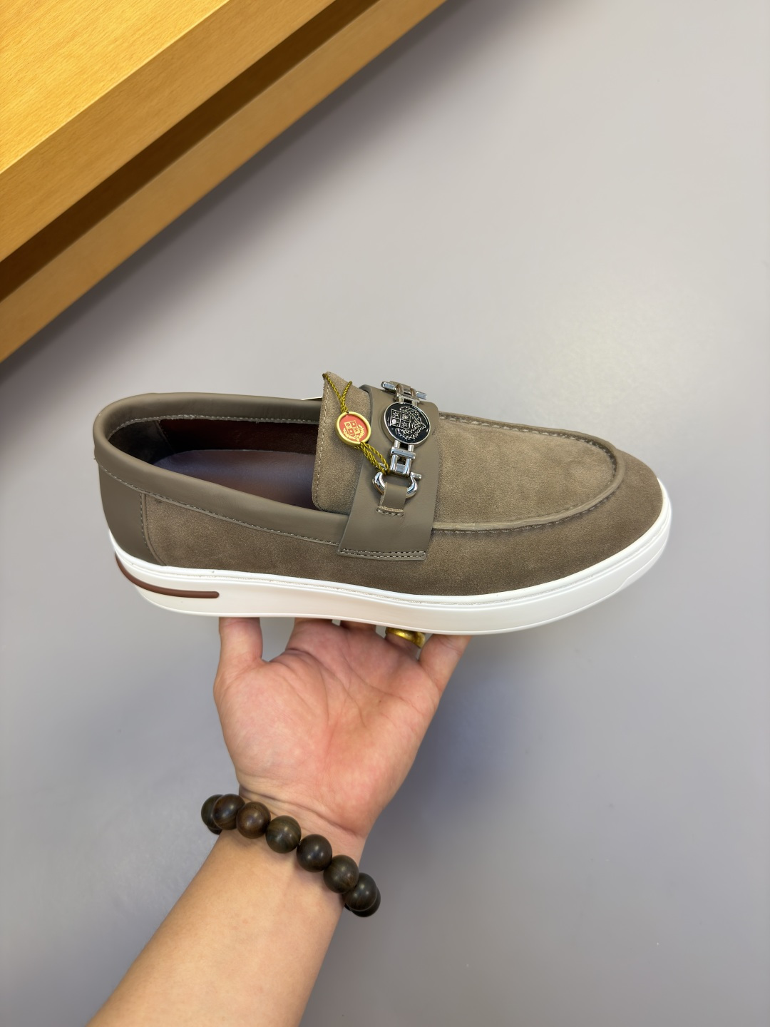 Loro Piana LP 로로 피아나 레저 스니커즈 캐줭ㄹ 로퍼 신발