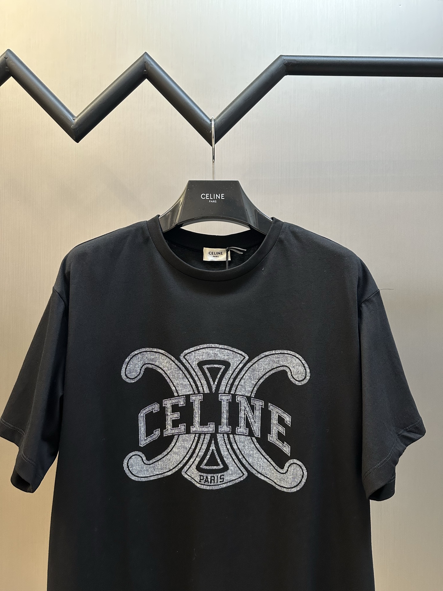 셀린느(CELINE) 아크 드 트리옹프 프린트 반팔 티셔츠 의류