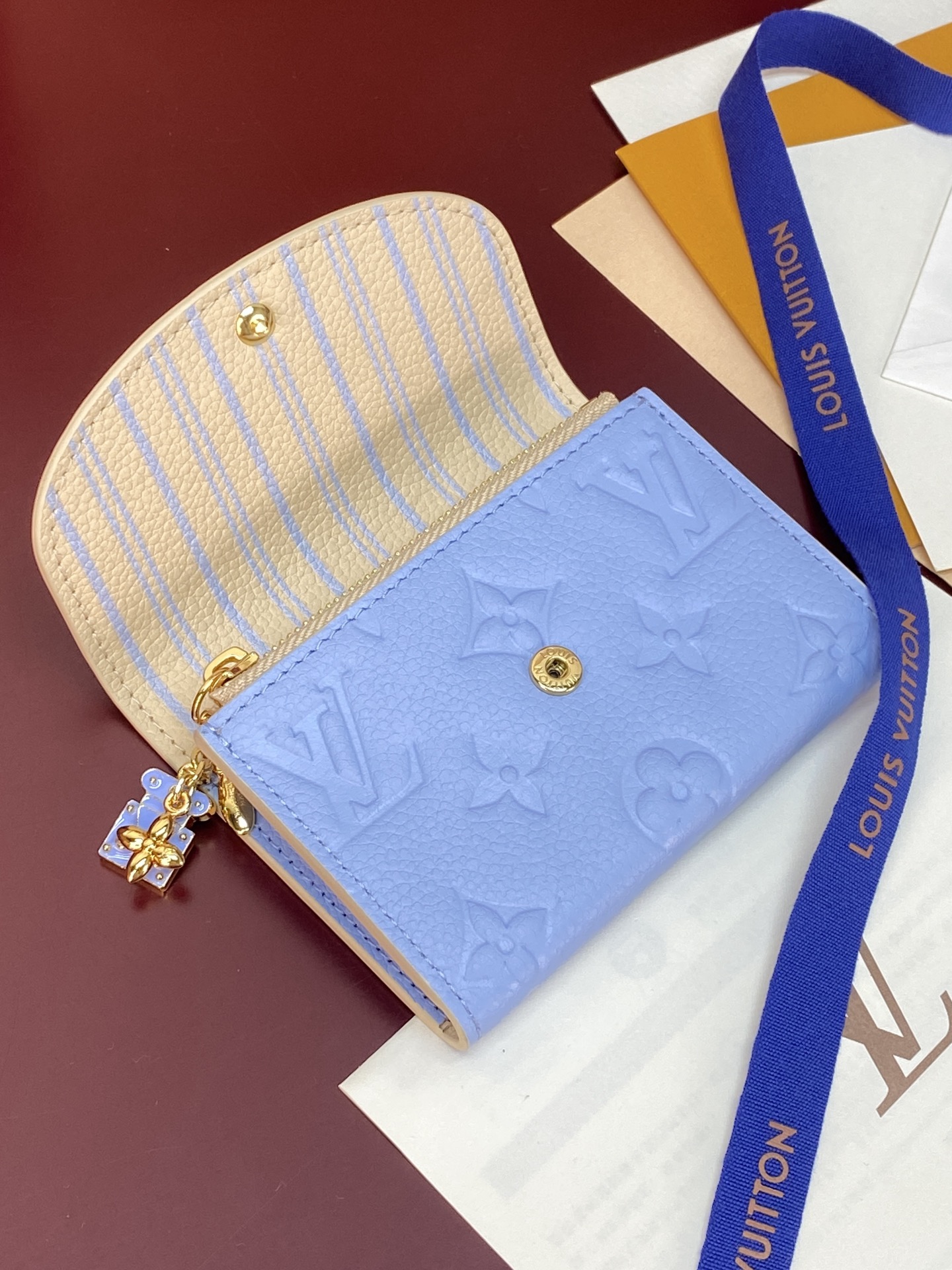 [Louis Vuitton] LV 루이비통 엠프레인 하이 섬머 Rosalie 로잘리 코인 지갑 M29805