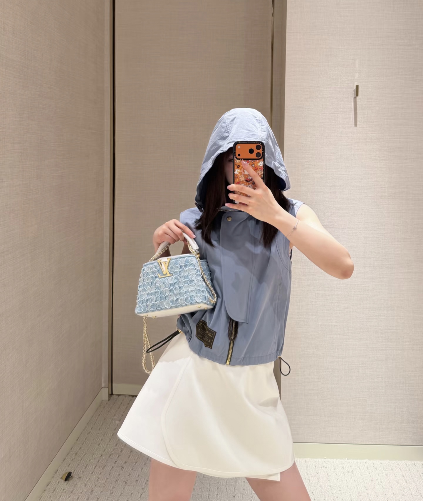 LV 루이비통 카퓌신(Capucines) 미니 백 - 데님 랑데부 컬렉션 가방