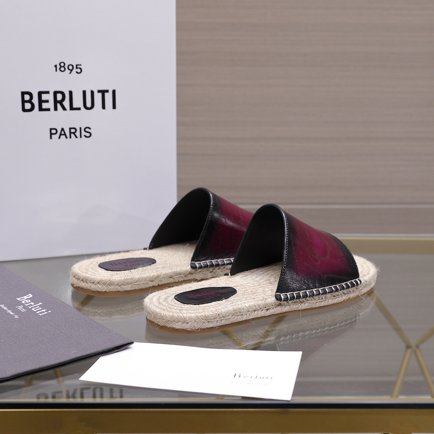 Berluti 벨루티 에지(Edge) Alessandro 알레산드로 슬리퍼 신발