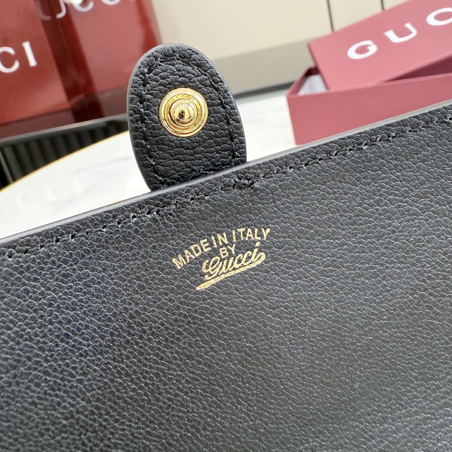 [Gucci] 구찌 26SS Jackie 재키 1961 레더 체인 월렛 (WOC) 지갑