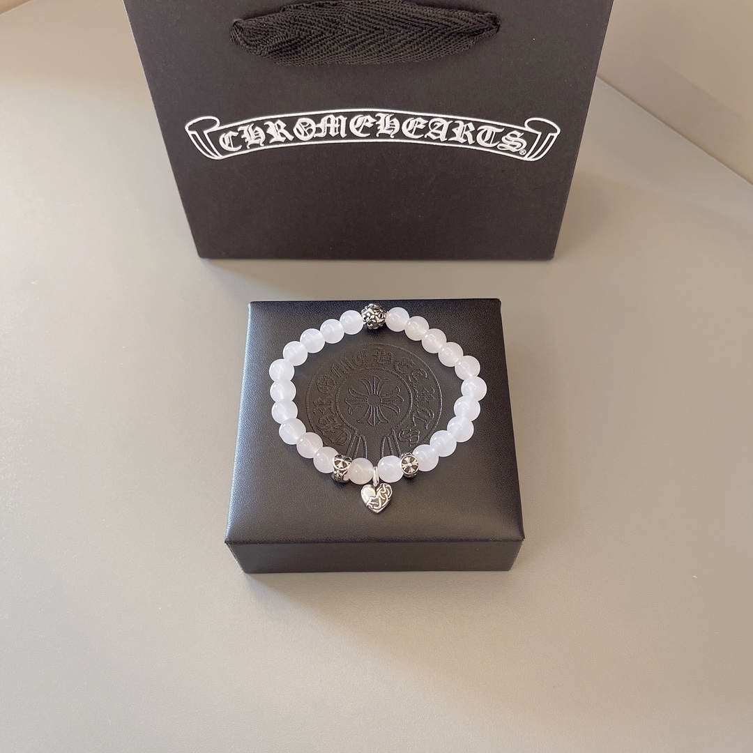 크롬하츠(CHROME HEARTS) 빈티지 크로스 비즈 팔찌 악세사리
